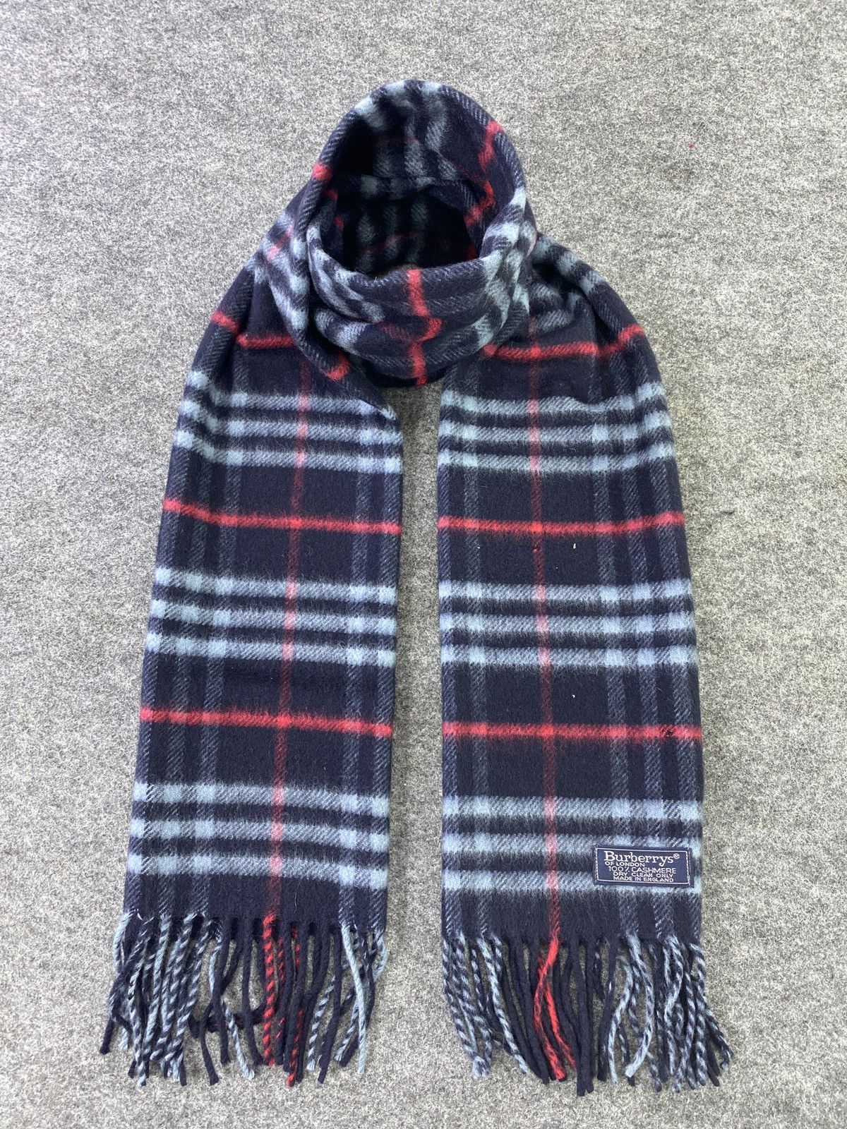 Burberry × Vintage VINTAGE BURBERRY Scarf / Muffler / Neckwear -T659 Size ONE SIZE - 1 Thumbnail