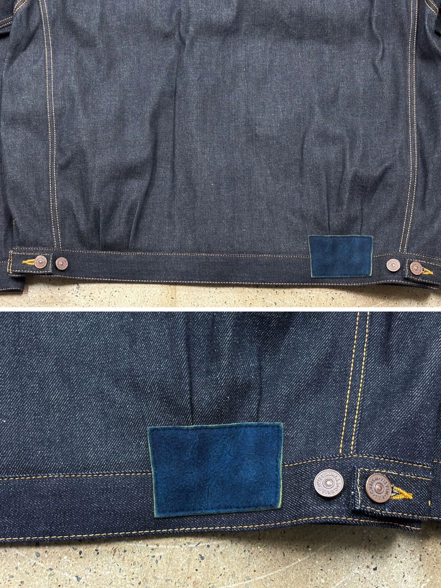 Visvim Brand New Visvim 24aw 101xx JKT Unwashed Raw Denim Jacket Size US XL / EU 56 / 4 - 5 Thumbnail
