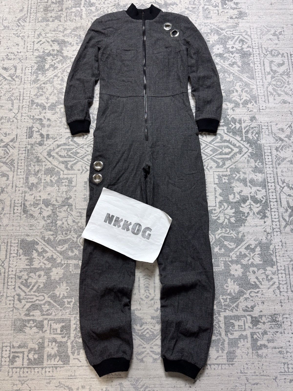 Other ‼️VERY RARE‼️ EloCheé Italy Designer Zip Overalls Luxury Size M / US 6-8 / IT 42-44 - 2 Thumbnail