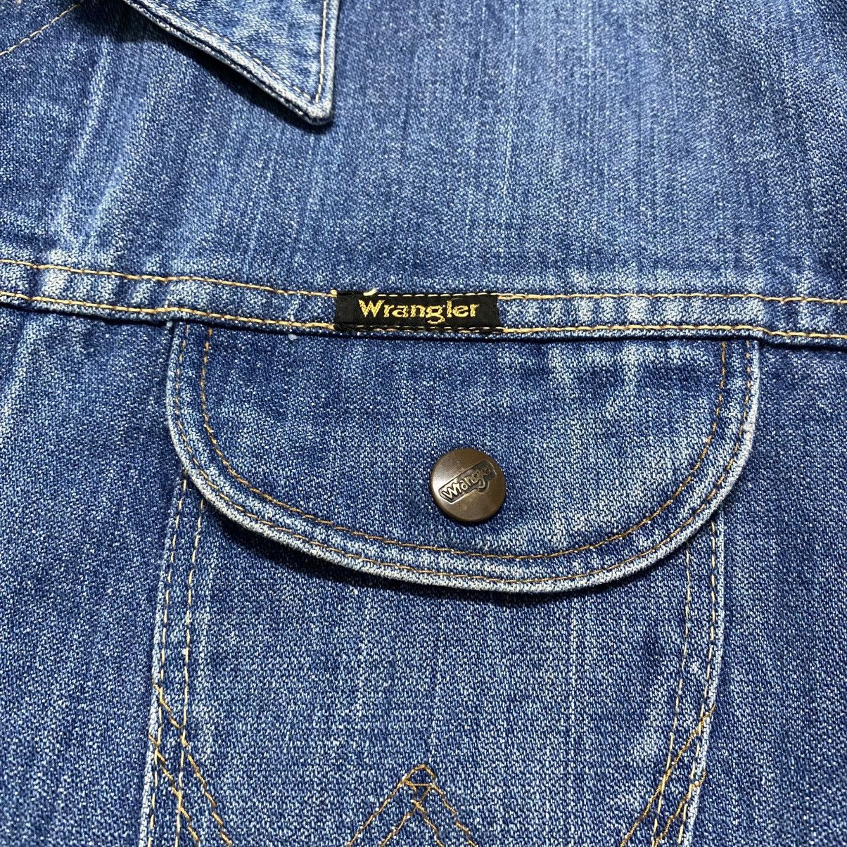 Wrangler Vintage 70s Wrangler Denim Trucker Jacket Lot 12002 Size US M / EU 48-50 / 2 - 18 Thumbnail