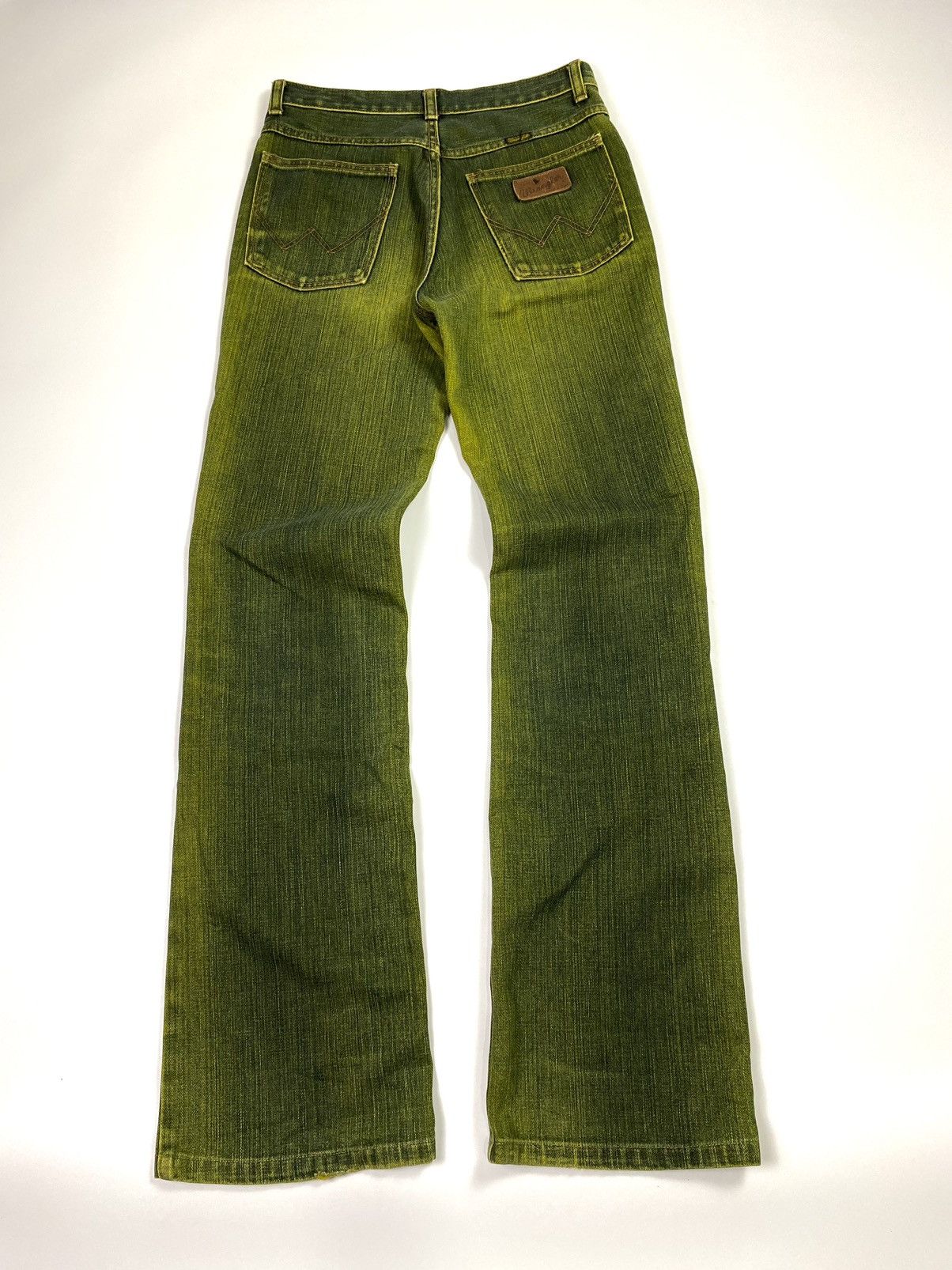 Wrangler Flared bootcut western wrangler green pant Size US 28 / EU 44 - 5 Thumbnail