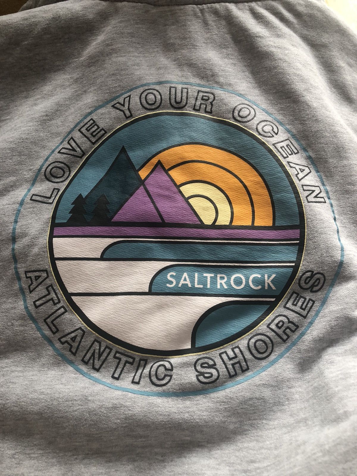 Vintage SALTROCK VINTAGE CLASSIC QUALITY ZIP SWEATSHIRT HOODIE Size US L / EU 52-54 / 3 - 3 Thumbnail