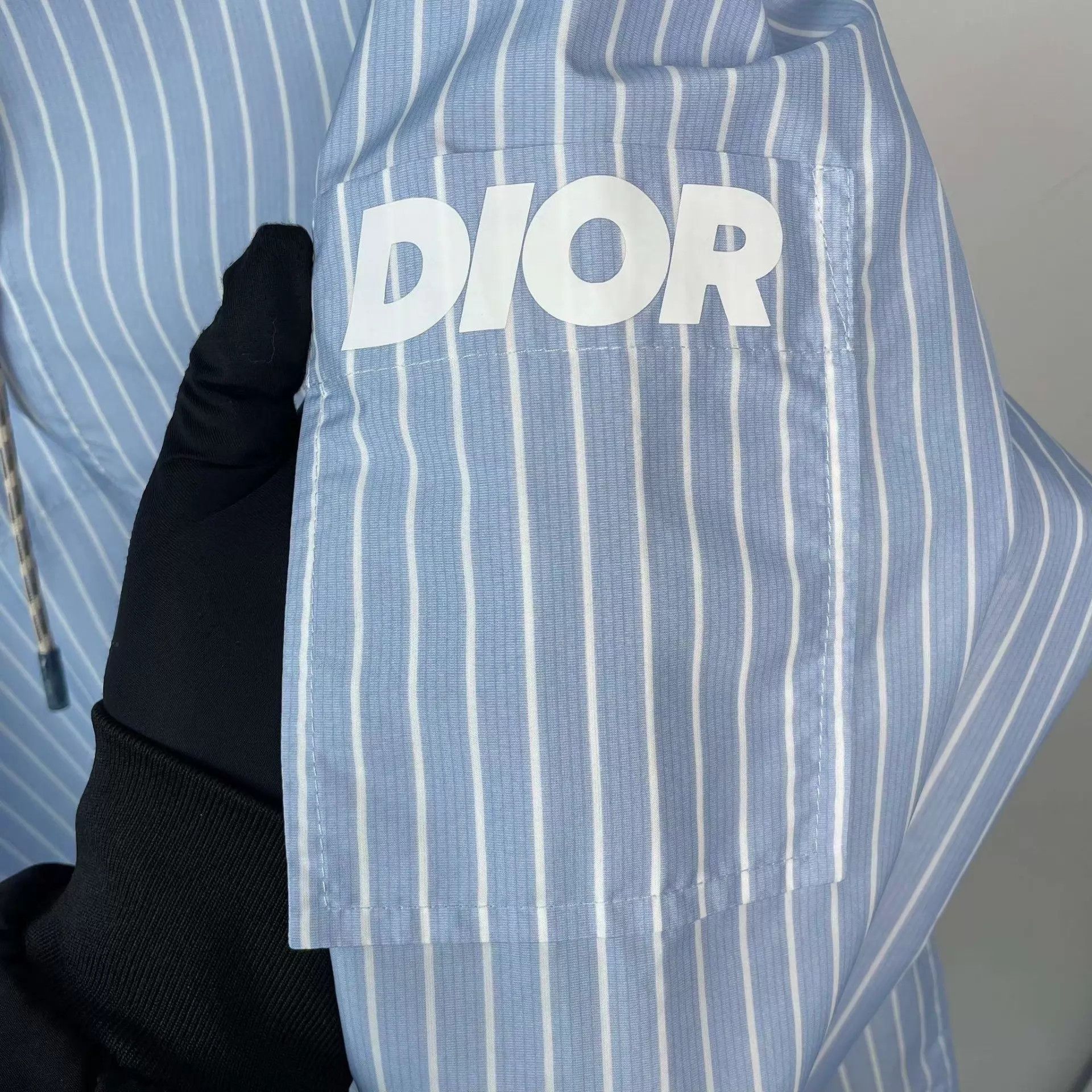 Dior Dior color blocked blue jacket size 46 like new Size US S / EU 44-46 / 1 - 7 Thumbnail