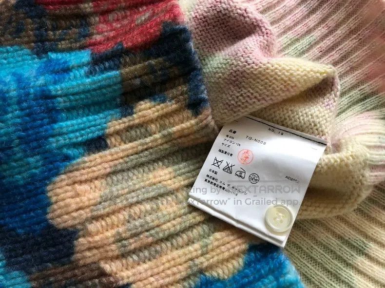 Comme des Garcons Comme Des Garcons size one-size-fits-all Printed knit swea Size S / US 4 / IT 40 - 3 Thumbnail