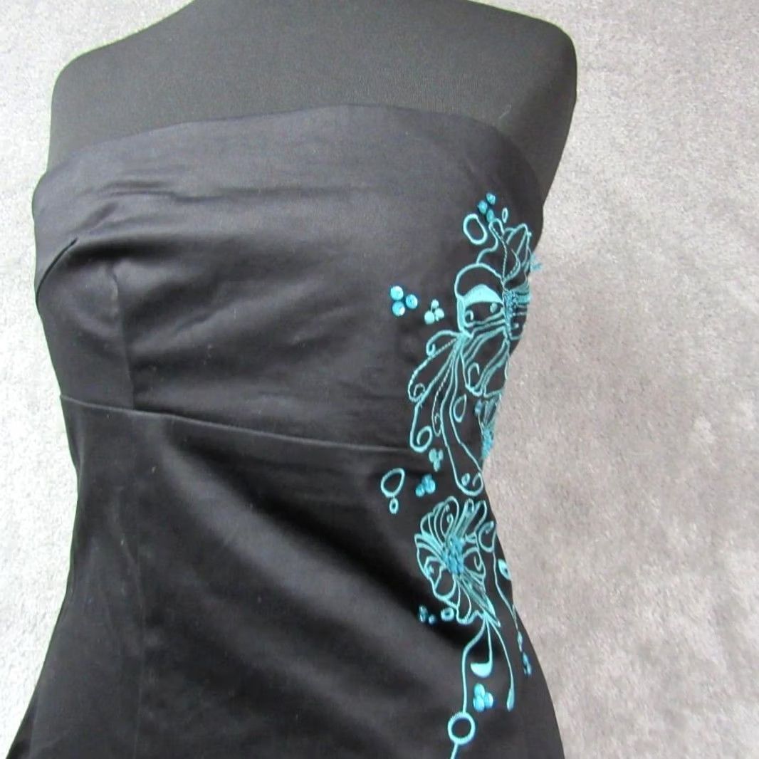 Vintage WOMENS JANE NORMAN EMBELISHED TRAPEZE DRESS SIZE 8 Size M / US 6-8 / IT 42-44 - 2 Thumbnail