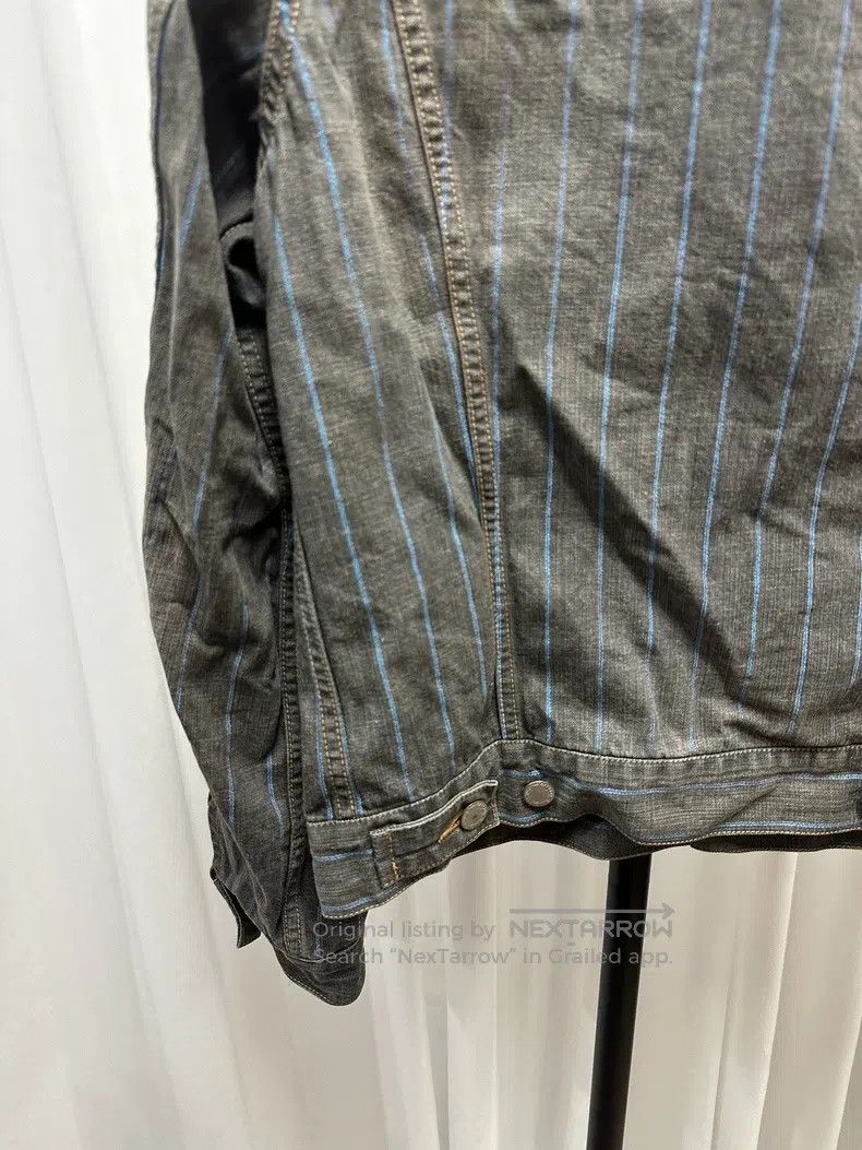 Comme des Garcons Comme des Garcons Striped denim jacket Size US M / EU 48-50 / 2 - 5 Thumbnail
