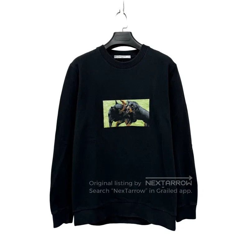 Givenchy Givenchy Double Dog Printed Sweatshirt Size US M / EU 48-50 / 2 - 1 Thumbnail