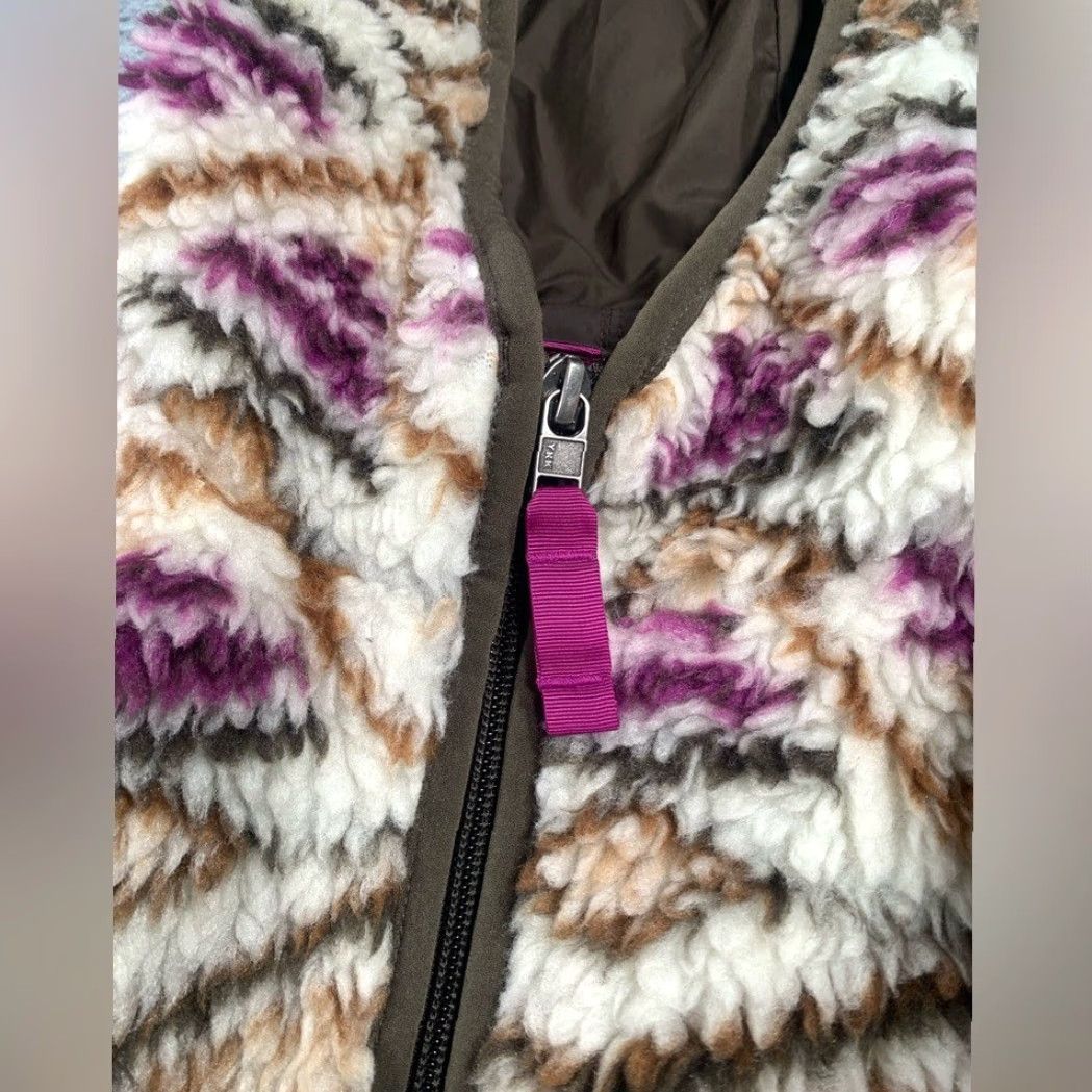 Patagonia PATAGONIA Fleece Jacket Deep Pile Aztec Brown Polyester Women S Small Size S / US 4 / IT 40 - 7 Thumbnail
