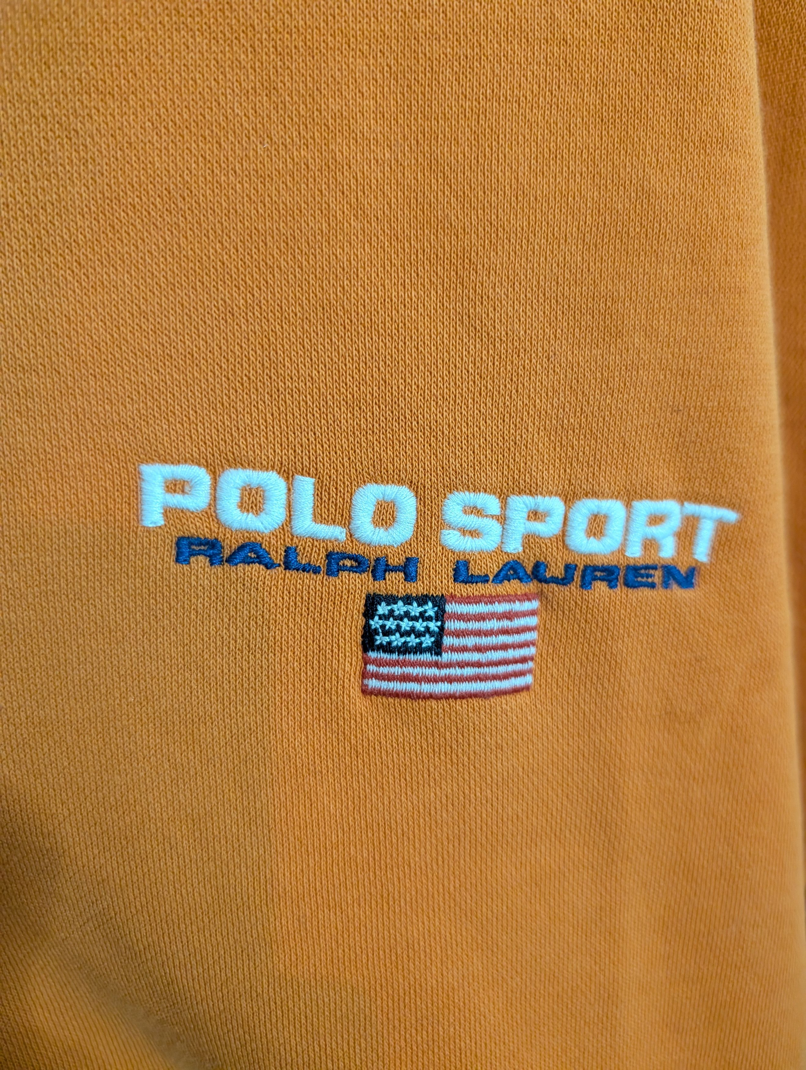 Polo Ralph Lauren POLO SPORT iconic orange logo embroidered hoodie Size US XXL / EU 58 / 5 - 3 Thumbnail