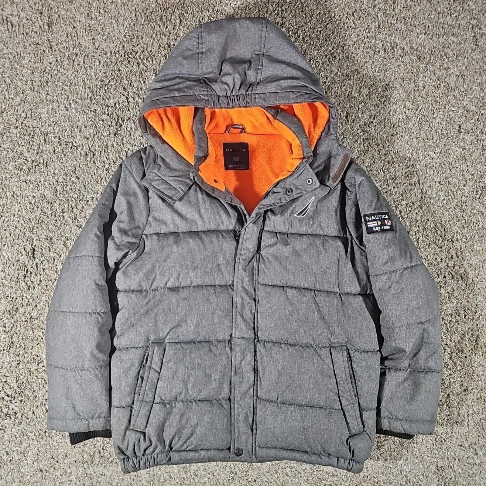 Nautica Nautica Boys Winter Coat puffer Jacket Sz M 10/12 heavy Size US XXS / EU 40 - 1 Thumbnail