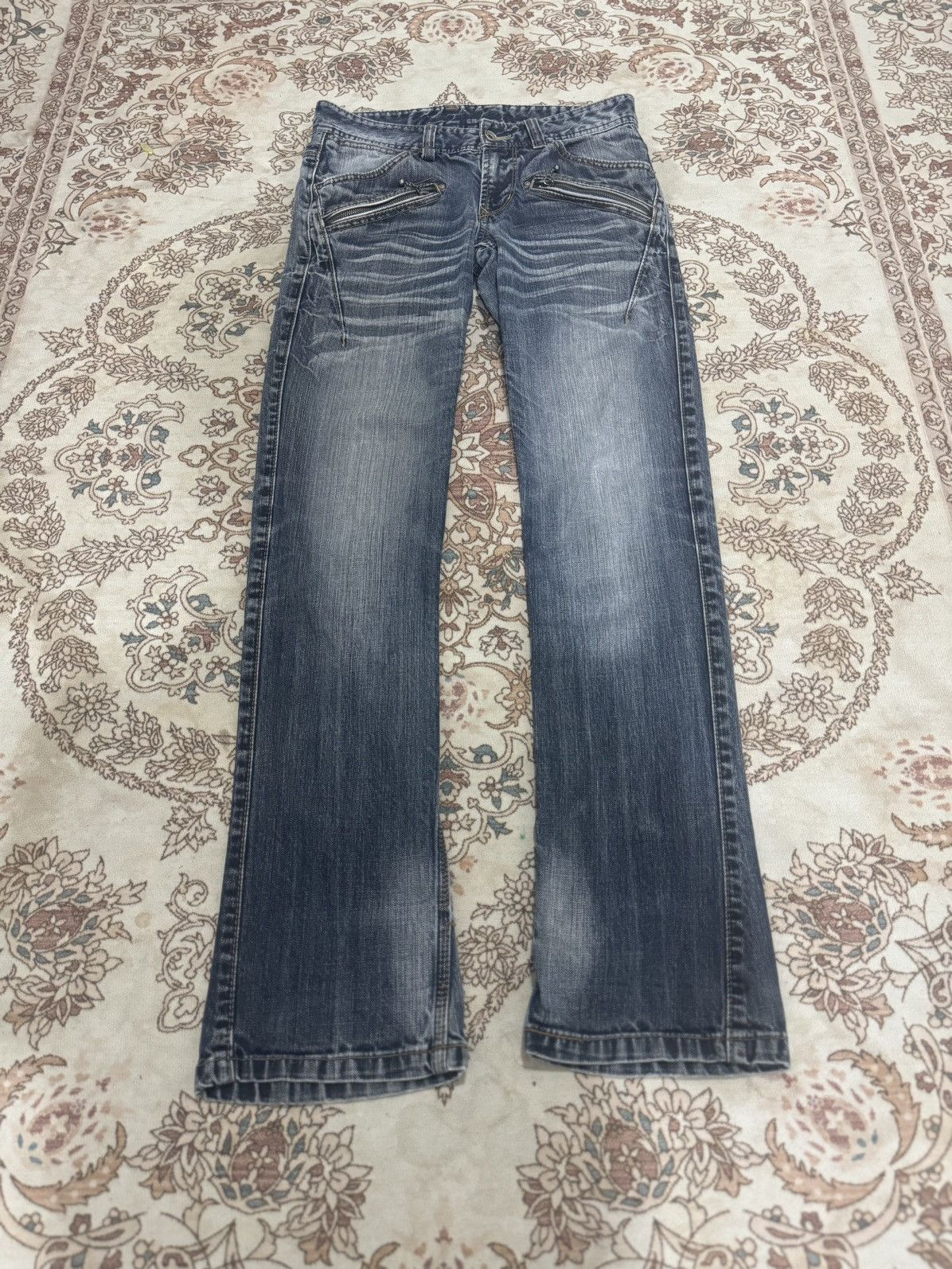 Japanese Brand × Nicole Club × Vintage Vintage Nicole Club For Men Flare Jeans Size US 30 / EU 46 - 1 Thumbnail