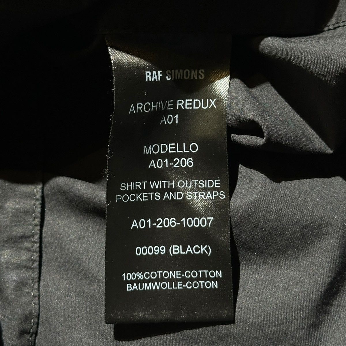 Raf Simons Archive redux bondage riot cargo shirt Size US M / EU 48-50 / 2 - 6 Thumbnail