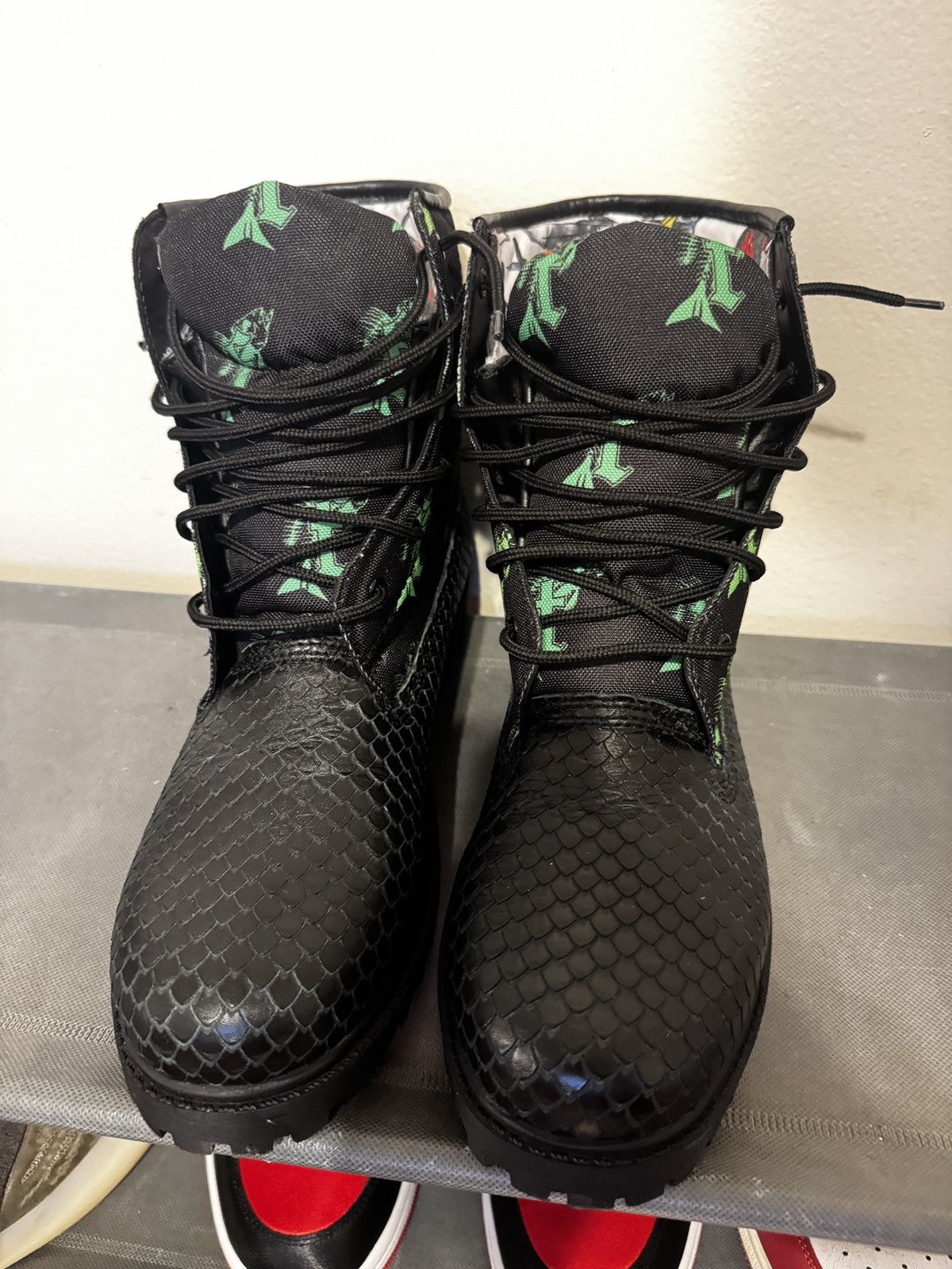 Designer Fishingforscale Sea Biscuit Boots Size US 10.5 / EU 43-44 - 4 Thumbnail