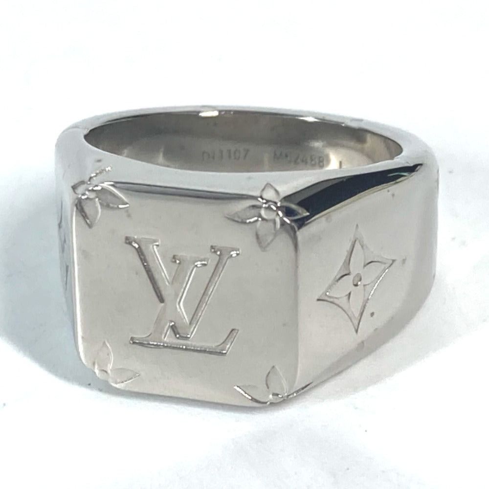 Louis Vuitton Louis Vuitton M62488 Monogram Signet Ring Accessories Rings Metal Men Size ONE SIZE - 1 Thumbnail