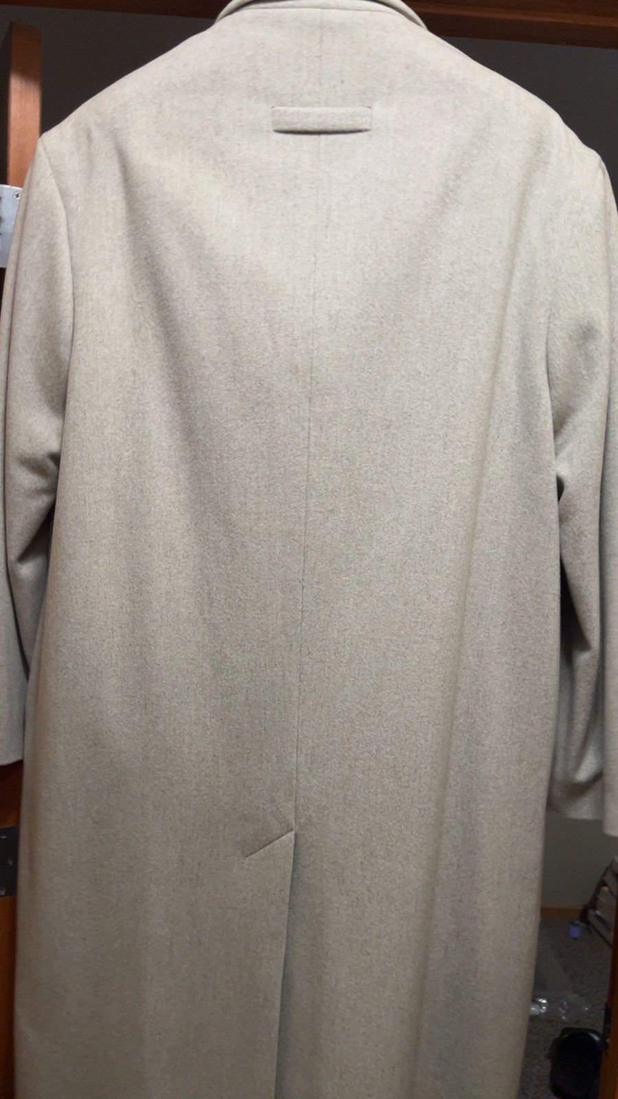 Fear of God Fear of God Eternal Overcoat in Cement Heather Size 50(40US) Size US L / EU 52-54 / 3 - 2 Thumbnail