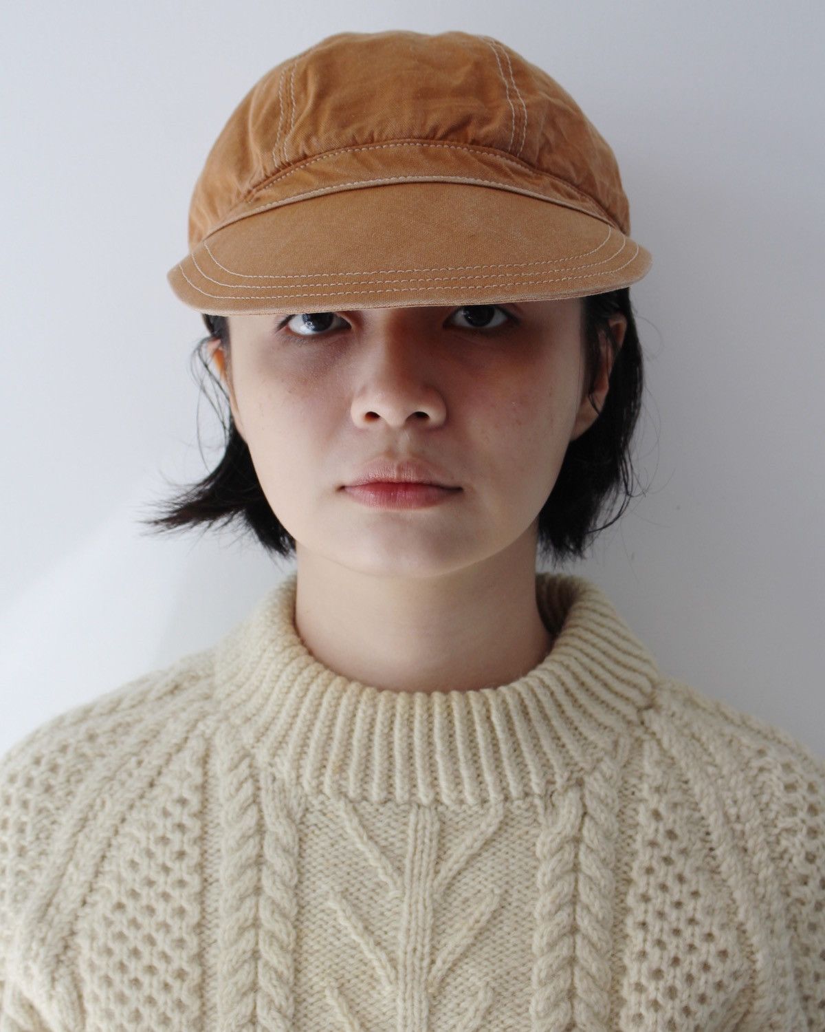 Issey Miyake 1990S HAI SPORTING GEAR DESIGNED BY ISSEY MIYAKE WORK HAT Size ONE SIZE - 2 Thumbnail