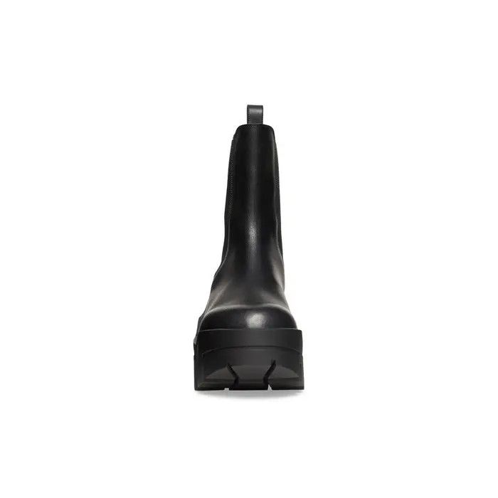 Balenciaga o1bcso1str0326 Bulldozer Chelsea Boots in Black Size US 12 / EU 45 - 3 Thumbnail