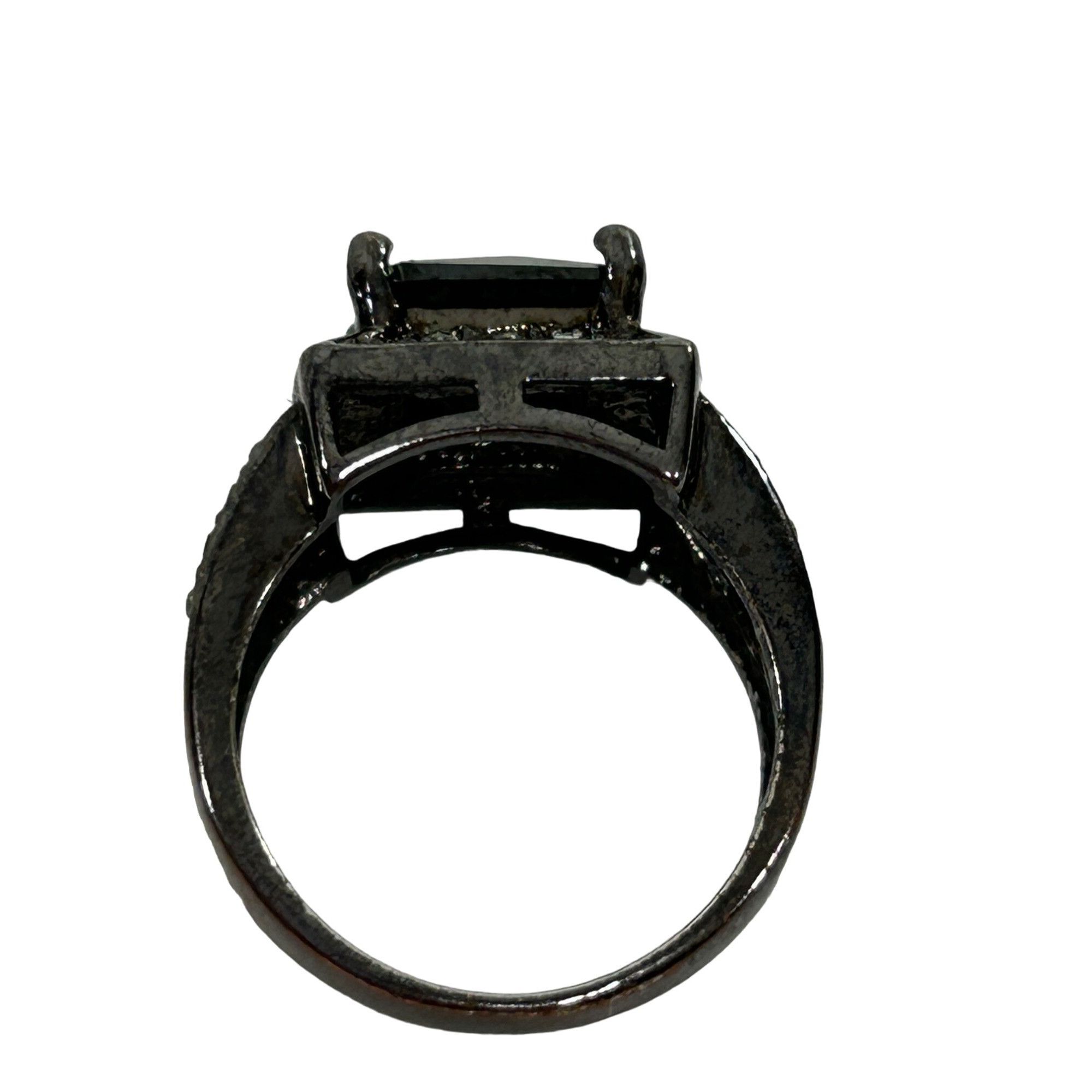 Other Fashion Jewelry Women’s Ring 6 Faux Square Black Princess Cu Size ONE SIZE - 13 Thumbnail