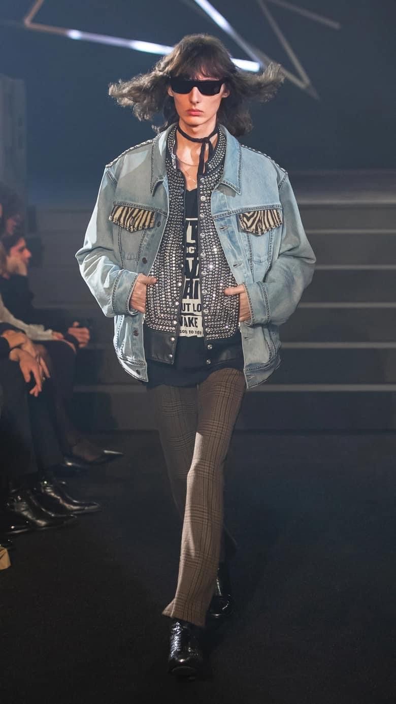 Celine × Hedi Slimane FW23 Prince of Wales Check Dylan Flare Denim sz31 Size US 30 / EU 46 - 9 Thumbnail