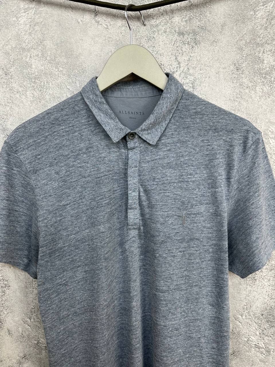 Allsaints AllSaints Tonic Panel Polo Shirt SS Cotton Blend Minimalist Size US S / EU 44-46 / 1 - 4 Thumbnail