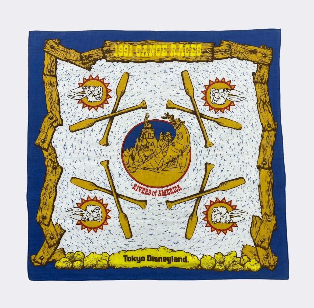 Disney Vintage Disney Handkerchief Neckerchief Bandana H162N Size ONE SIZE - 1 Thumbnail