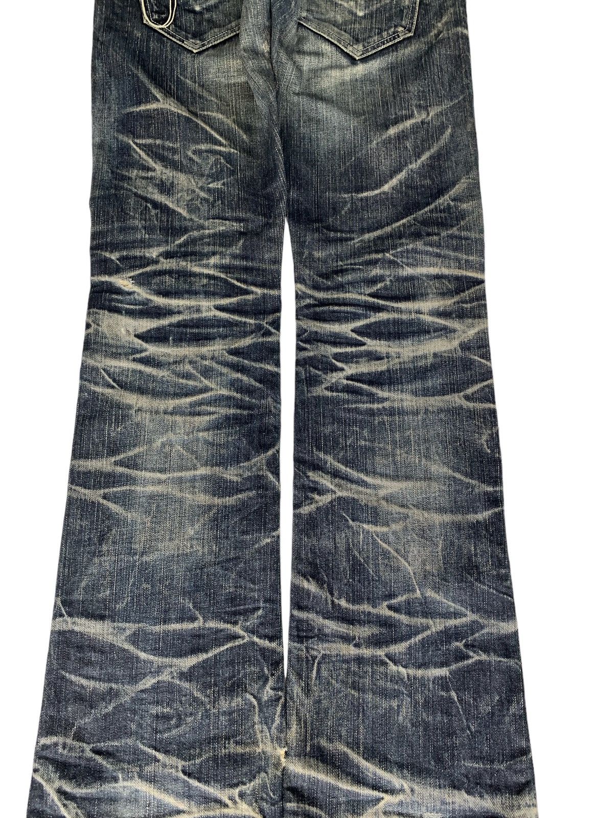 Japanese Brand No ID Japan Distressed Punk PPFM Size US 33 - 2 Thumbnail