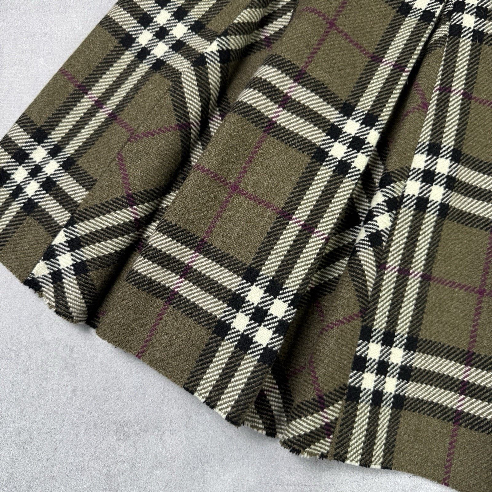Burberry Burberry London Check Women Midi Skirt Size 31" - 6 Thumbnail