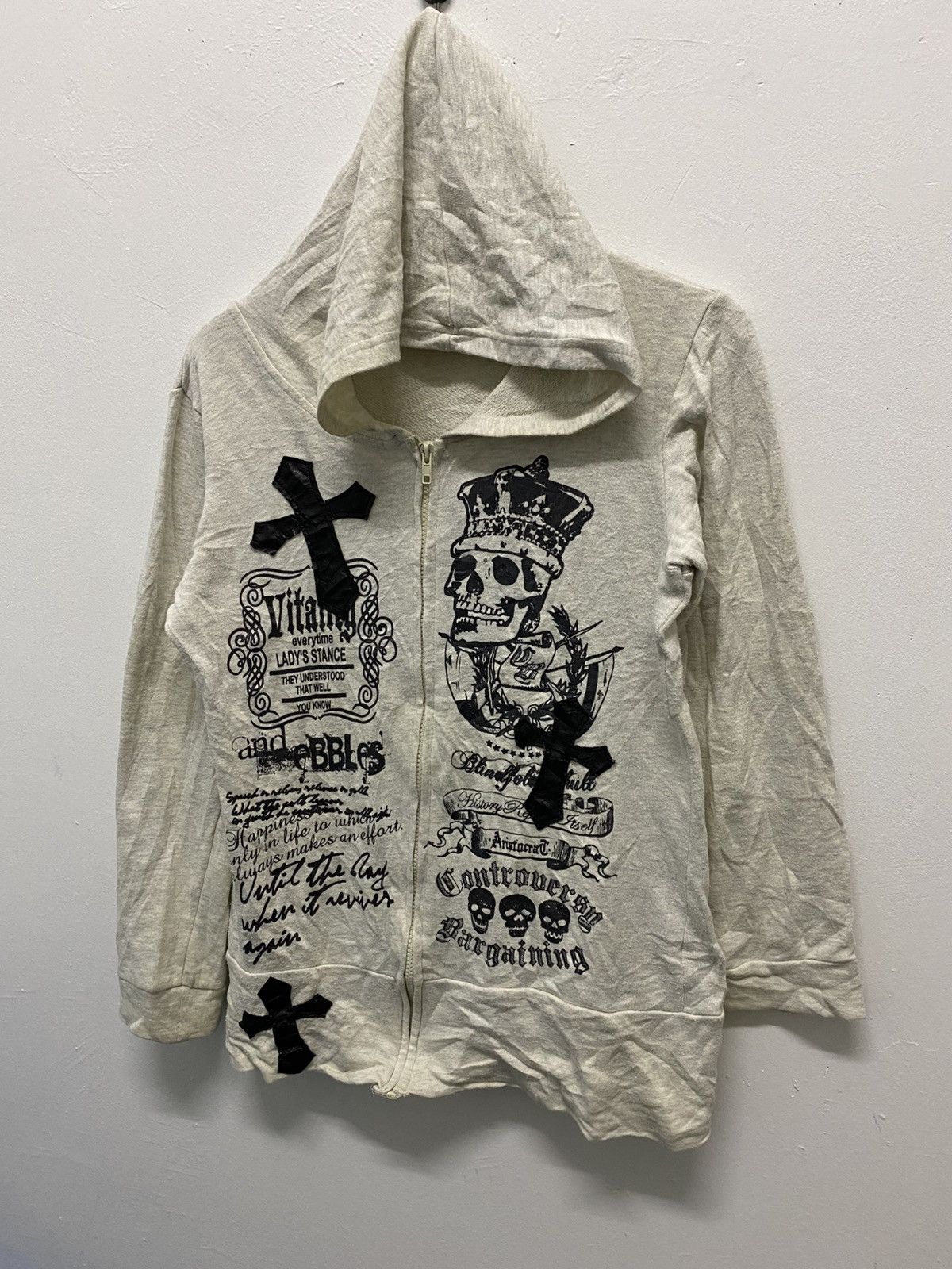 Japanese Brand Archive japanese vomanie skull cross punk jesus poem Size US M / EU 48-50 / 2 - 1 Thumbnail