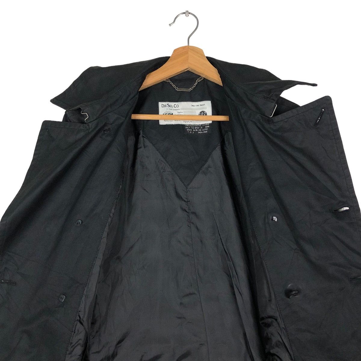 Diesel 🔥Bondage Parachute Biker Long Jacket Robed Design Diesel Size US M / EU 48-50 / 2 - 14 Thumbnail