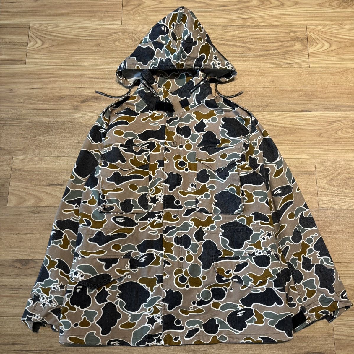 Bape Bape “Sta Camo” M65 Field Jacket Size US L / EU 52-54 / 3 - 2 Thumbnail