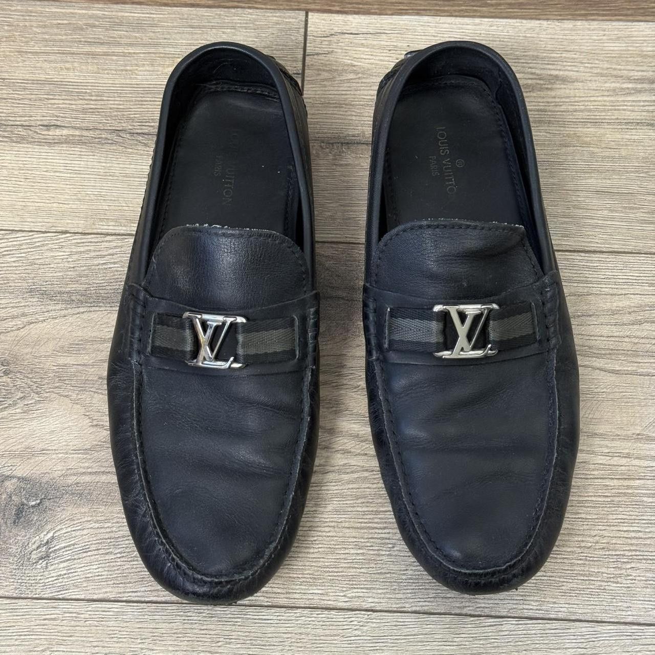 Louis Vuitton Louis Vuitton Black Loafers Shoes Mens Size US 10 / EU 43 - 3 Thumbnail