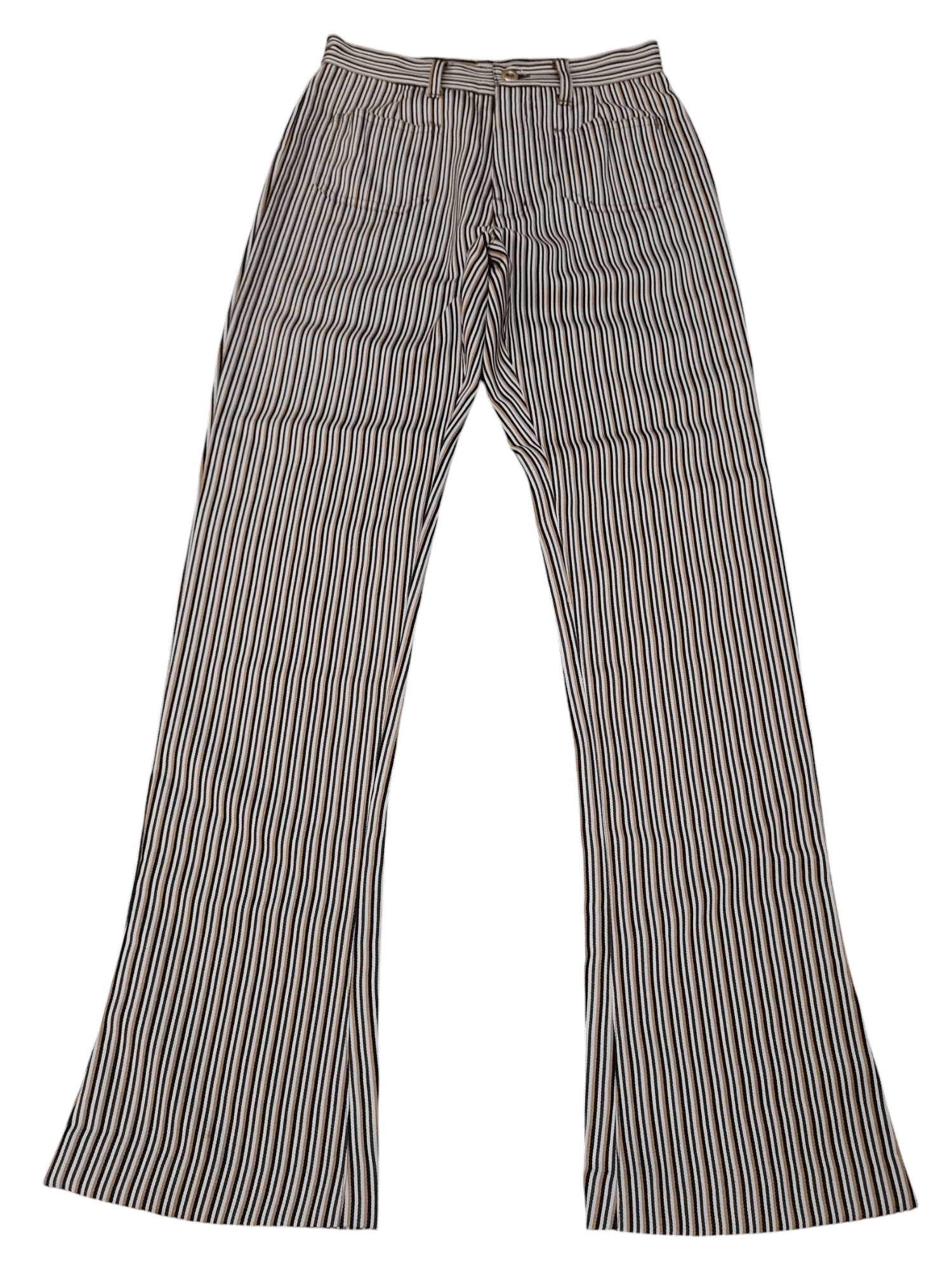 Hysteric Glamour Flare Pants Hysteric Glamour Striped Pants Bootcut 90s Size US 26 / EU 42 - 1 Thumbnail
