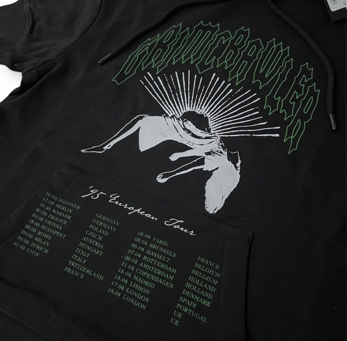 Raf Simons SS22 Raf Simons ‘Grimcrawler’ Seperate Sleeve Hoodie Size US XS / EU 42 / 0 - 3 Thumbnail