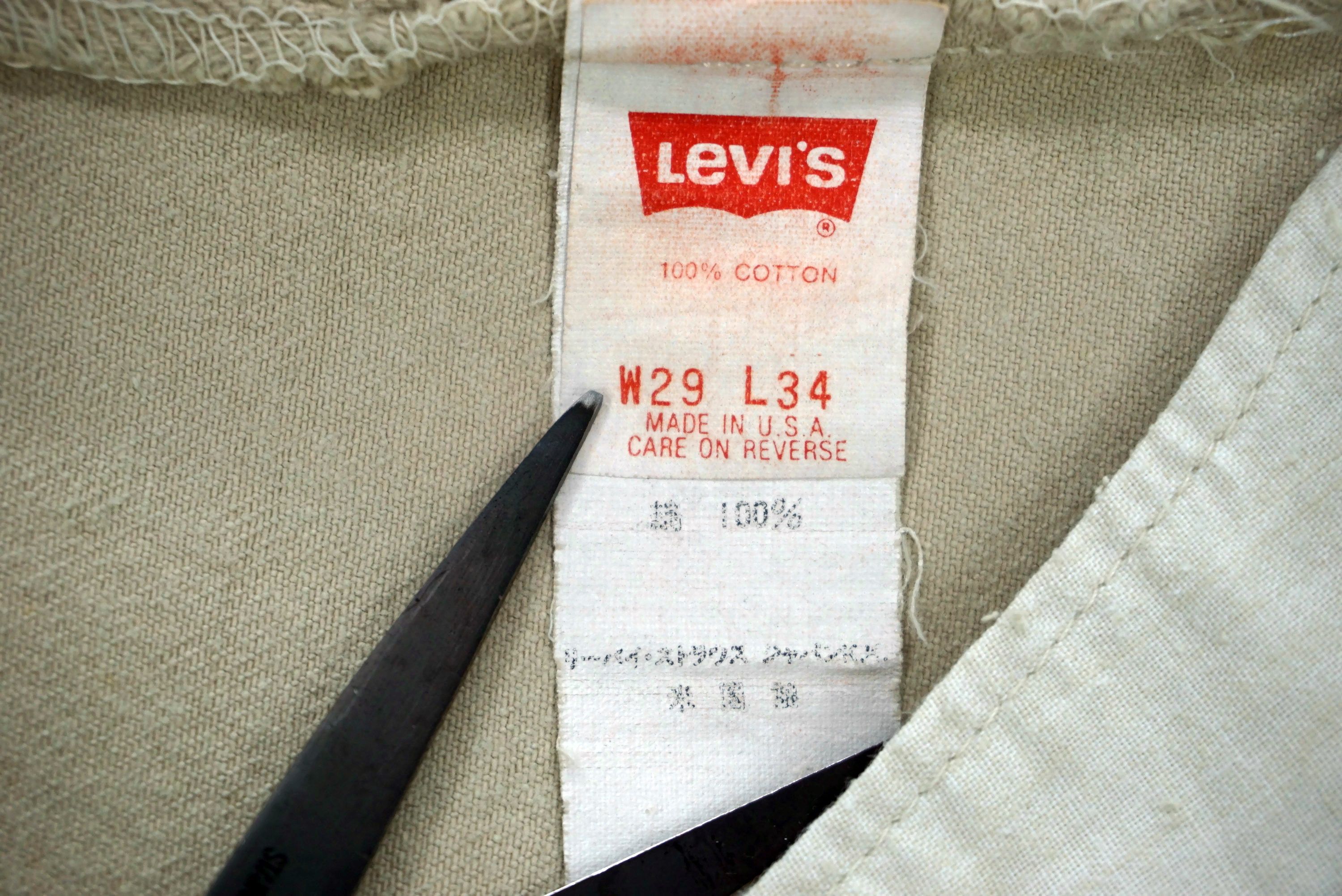 Levi's Vintage Levi's 501-0651 Jeans Size W29xL25.5 Cropped Denim Size US 29 - 17 Thumbnail