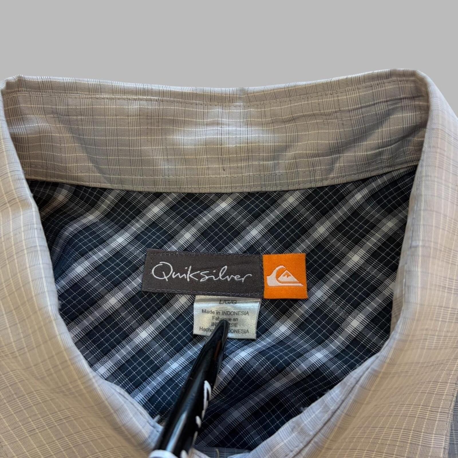 Quiksilver Y2K Quicksilver button up Size US L / EU 52-54 / 3 - 2 Thumbnail