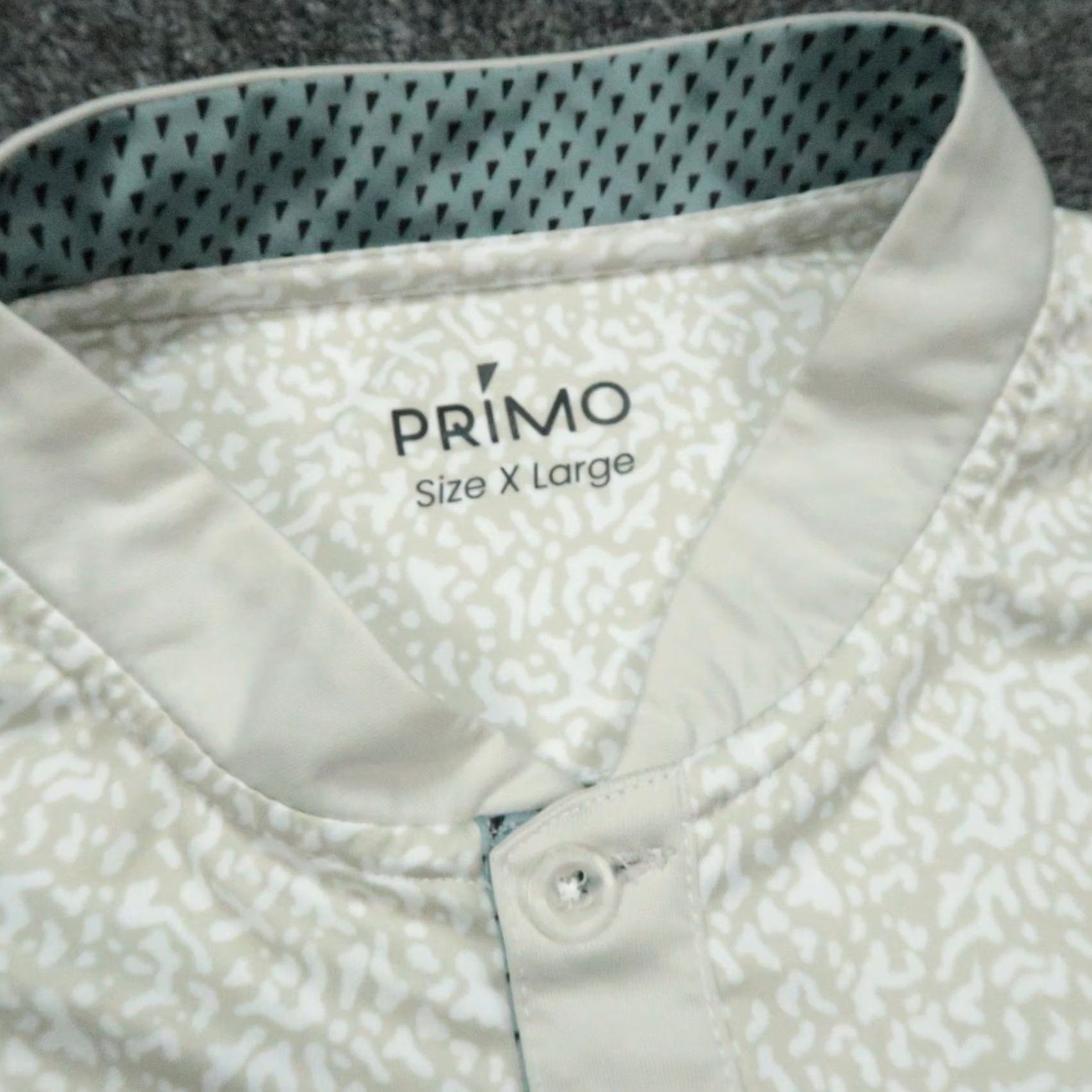 Vintage Primo Polo XL White Beige Performance Golf Blade Collar Mens Size US XL / EU 56 / 4 - 3 Thumbnail