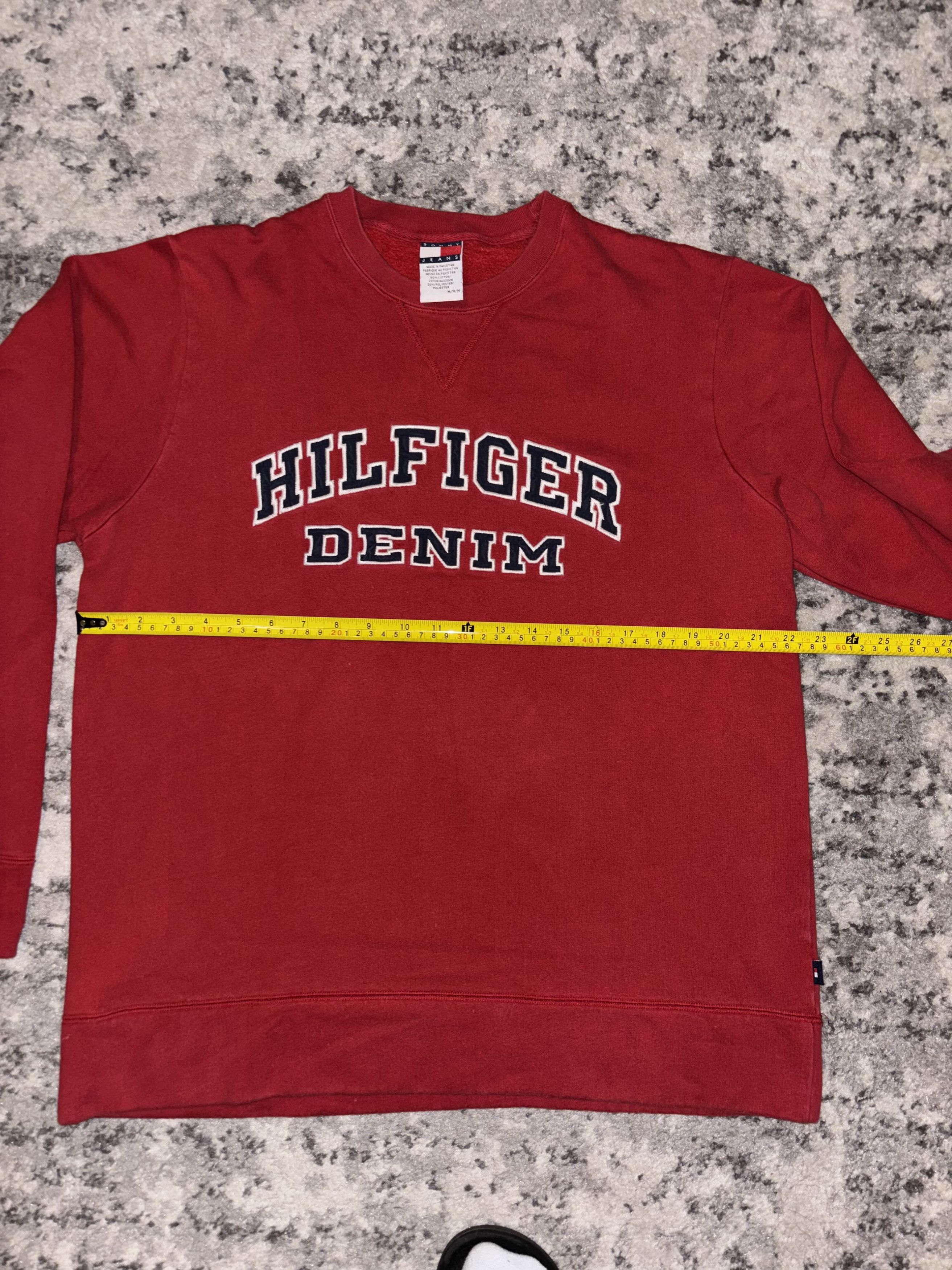Tommy Hilfiger 90s Tommy Hilfiger Denim Sweatshirt Size US M / EU 48-50 / 2 - 4 Thumbnail