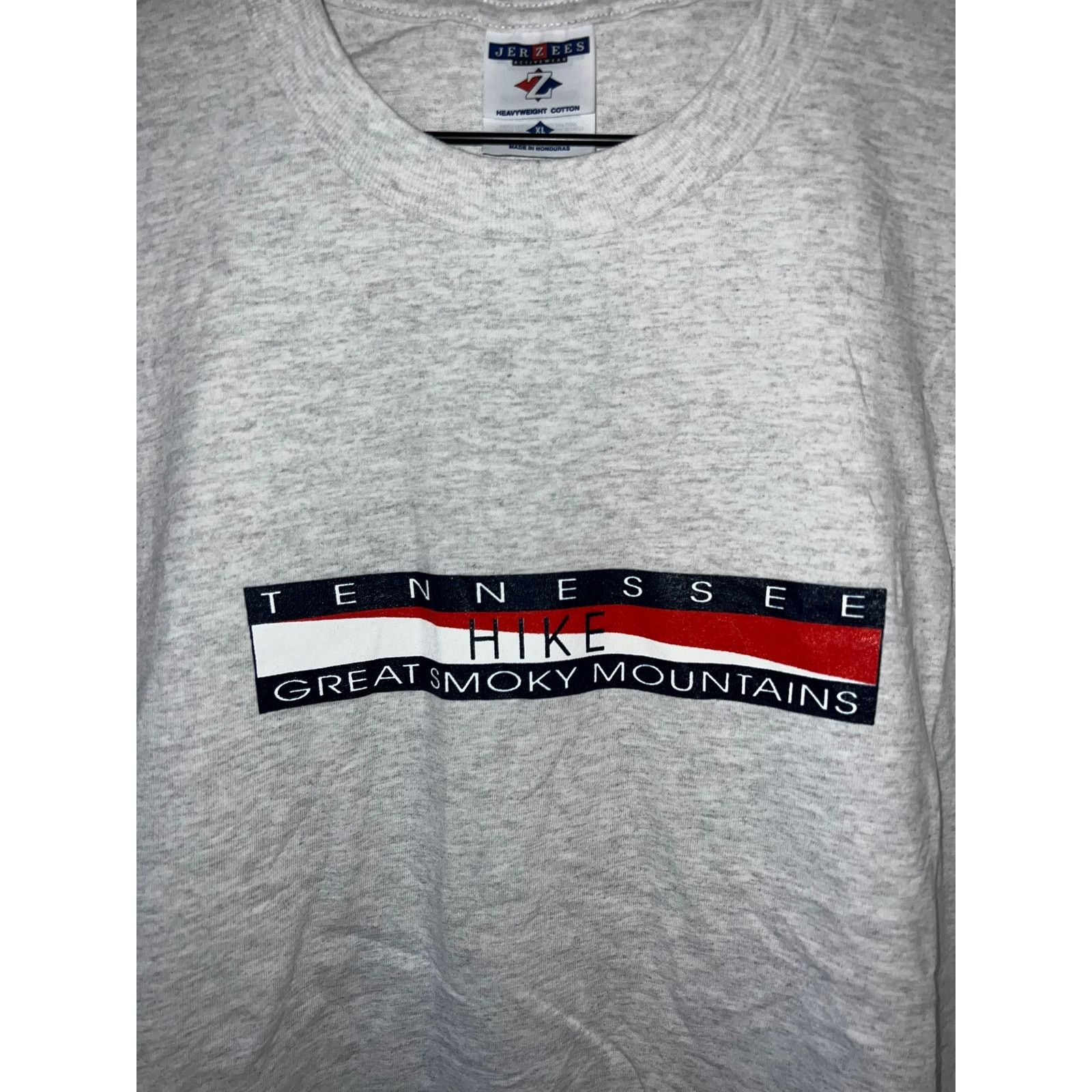 Jerzees Vintage Tennessee Shirt Hike Great Smoky Mountains Tee XL Size US XL / EU 56 / 4 - 2 Thumbnail
