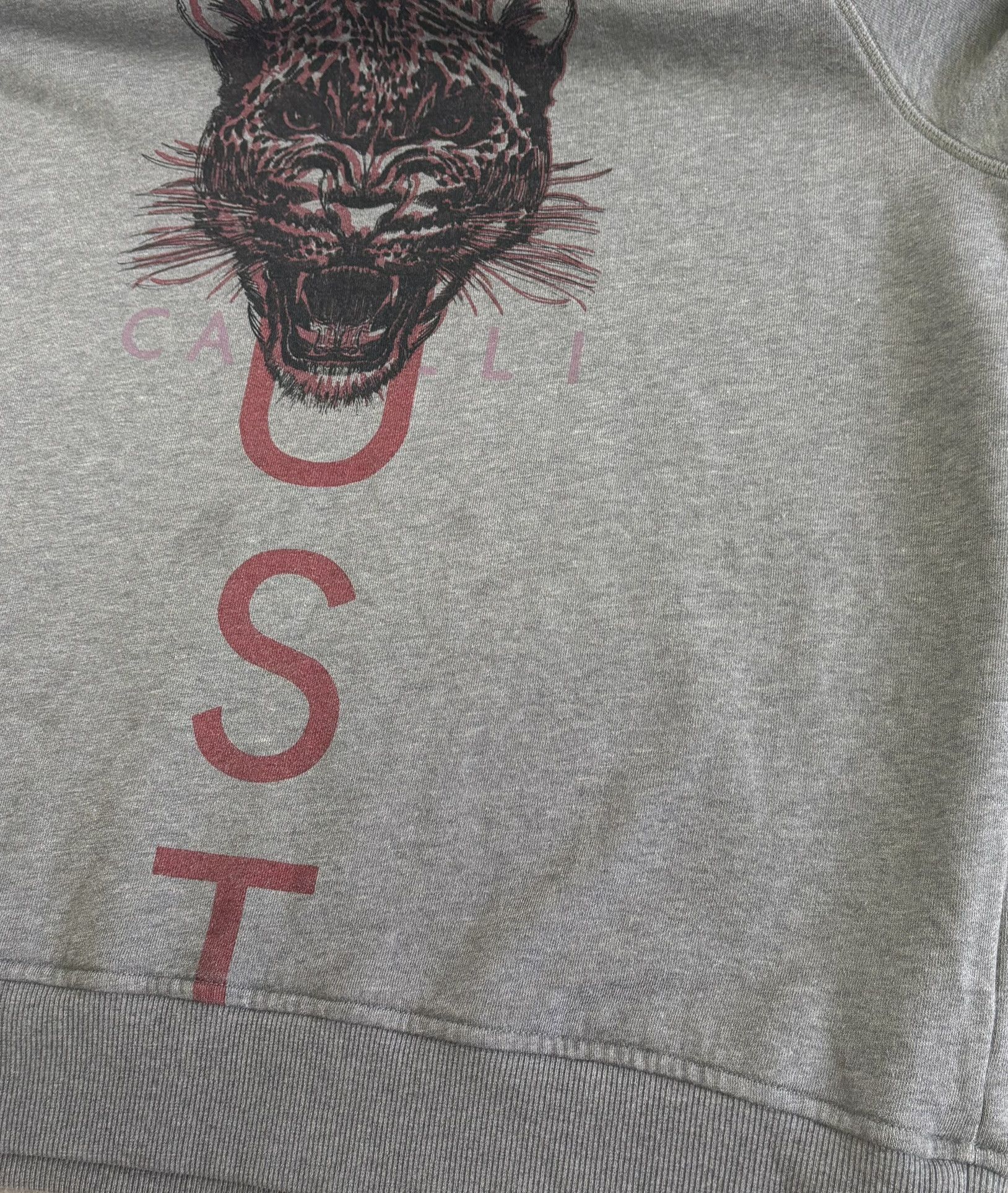 Just Cavalli Just Cavalli Gray sweatshirt Extra Large Size US XL / EU 56 / 4 - 9 Thumbnail