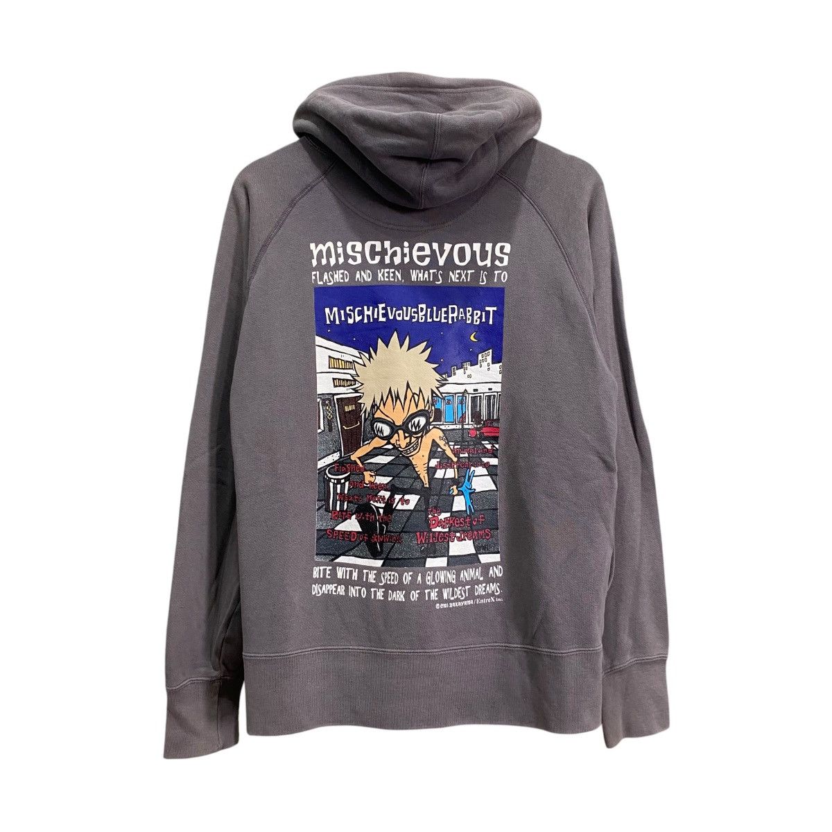 Beauty Beast Beauty:Beast SS98 Dark Knight Rabbit Raglan Hoodie