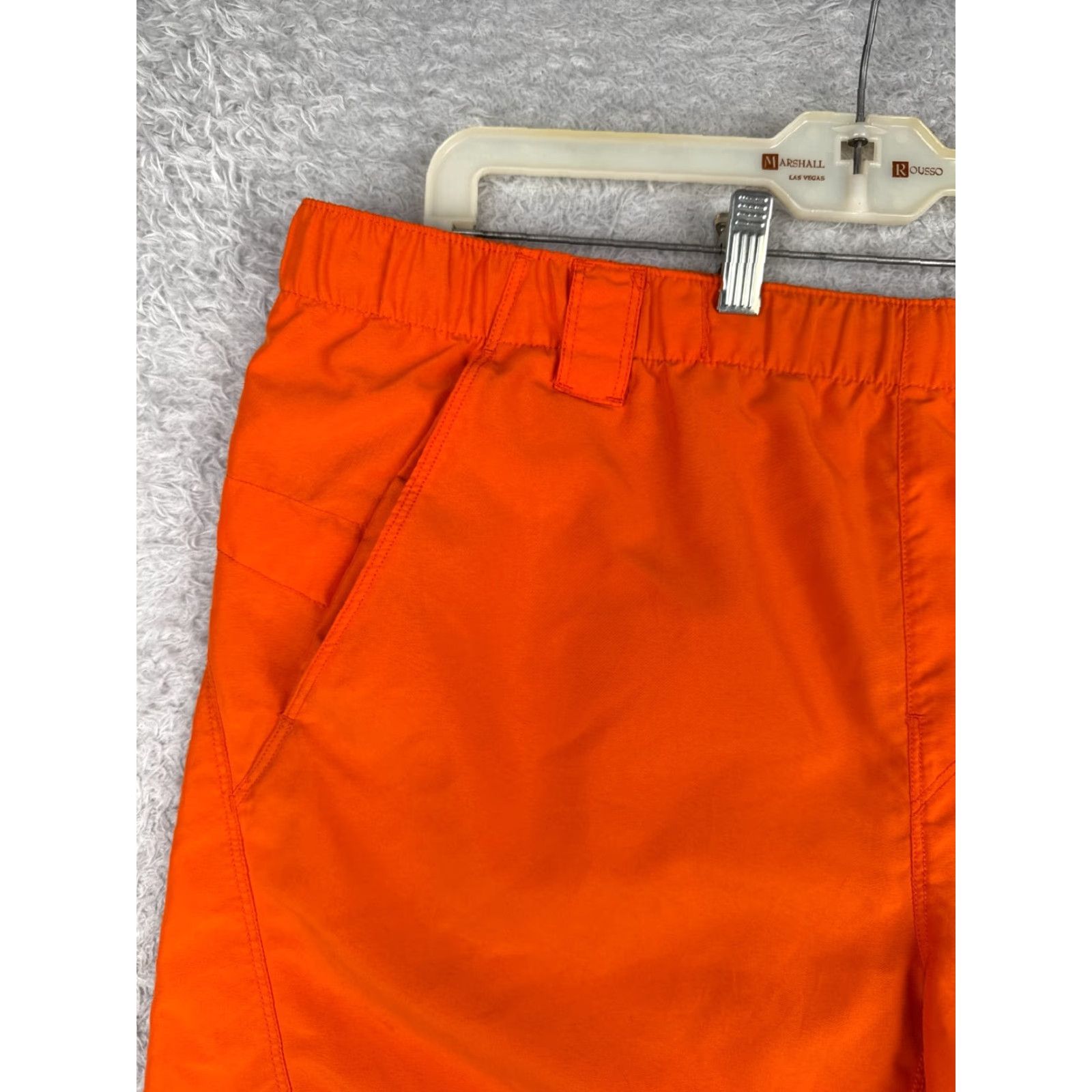 The North Face The North Face Shorts Men XL Orange Cargo Pocket Lined Quick Dry Polyester Nylon 42 in Waist Regular Inseam 10 in Sweat Size US 36 / EU 52 - 4 Thumbnail