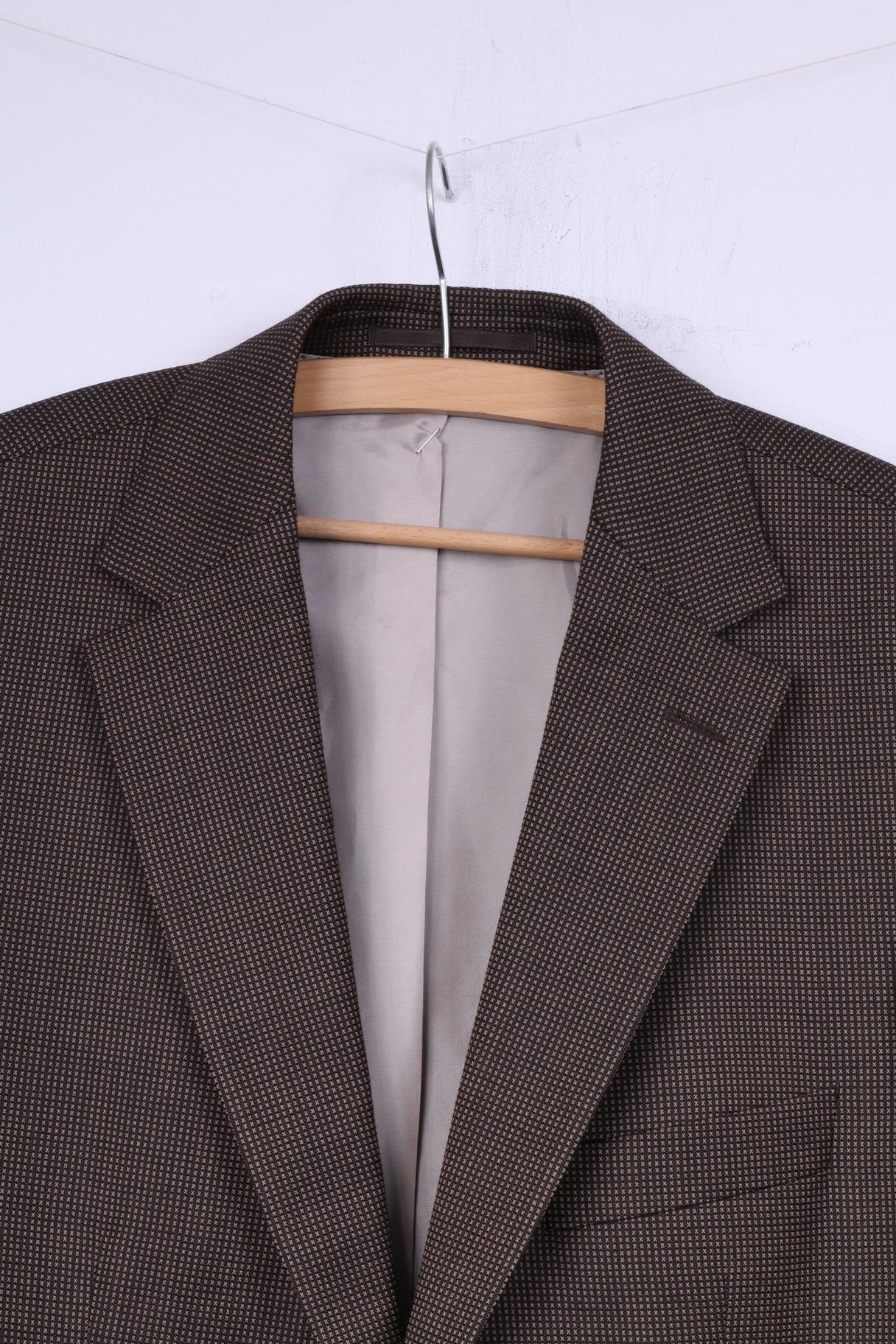 Hugo Boss Hugo Boss Men 50 40 Blazer Brown Vintage 5638 Size 40R - 3 Thumbnail