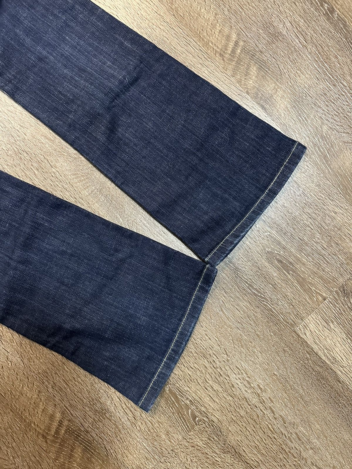 Burberry Burberry Brit Jeans Bell-Bottom Black Womens Size 28" / US 6 / IT 42 - 3 Thumbnail