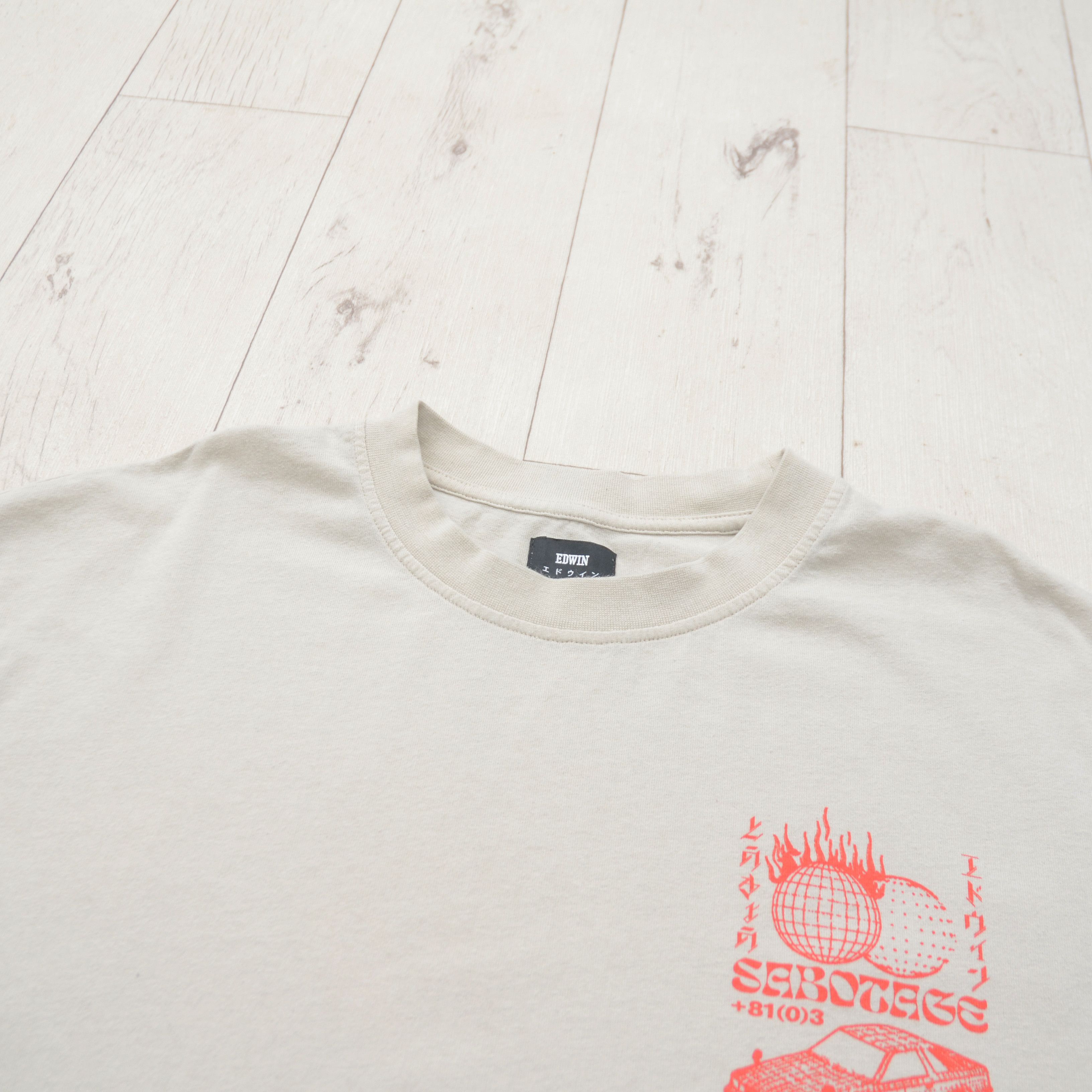Edwin Edwin Tokyo Sabotage T-Shirt Pelican Oversized Jaspens Cars Size US M / EU 48-50 / 2 - 8 Thumbnail