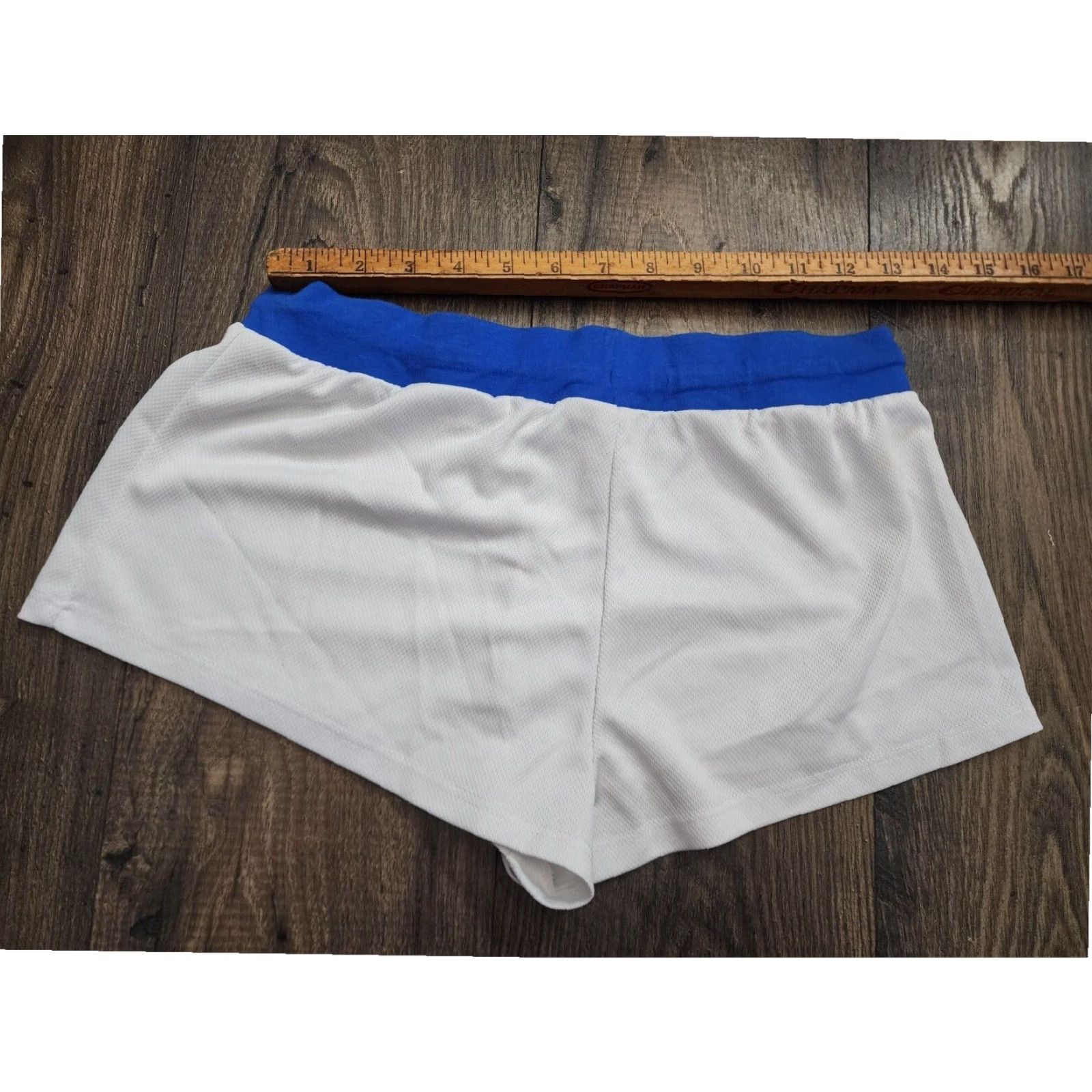 Vintage Varsity Space Jam Lola Booty Shorts White Womens M Size 32" / US 10 / IT 46 - 2 Thumbnail