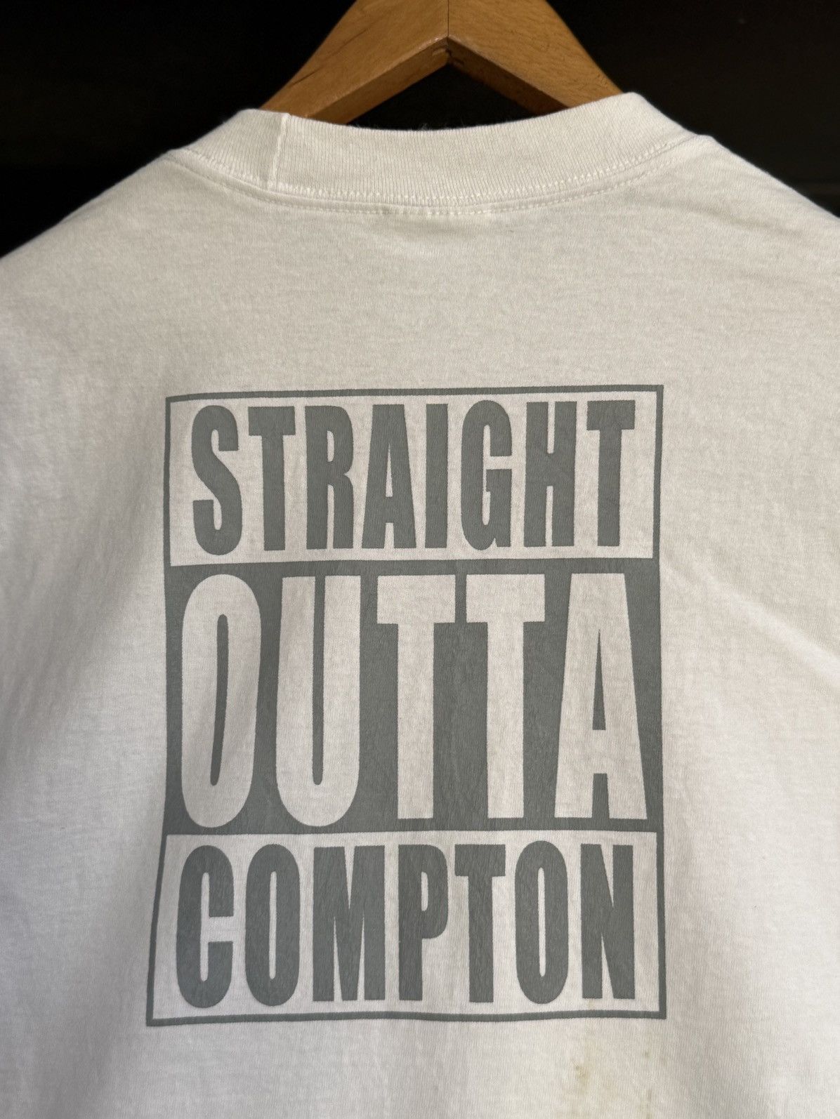 Band Tees × Rap Tees × Vintage Vintage N.W.A Staight Outta Compton Rap Tee Size US L / EU 52-54 / 3 - 11 Thumbnail