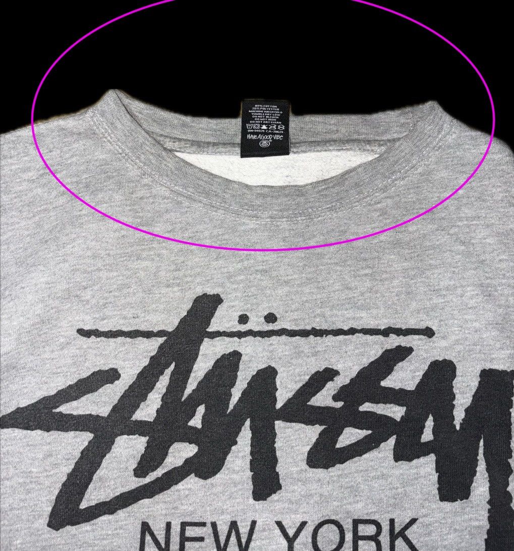 Stussy Official 2004 Stüssy World-Tour Crewneck Hoodie ArchivePiece Size US M / EU 48-50 / 2 - 9 Thumbnail