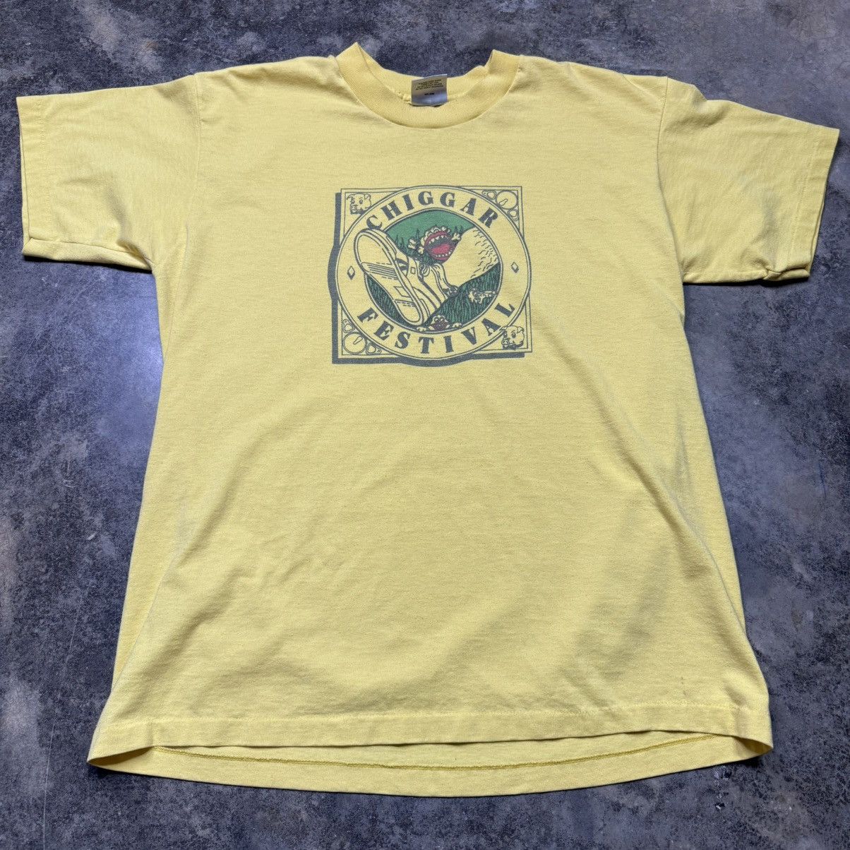 Vintage vintage chiggar bug biting bug festival tshirt Size US XL / EU 56 / 4 - 4 Thumbnail