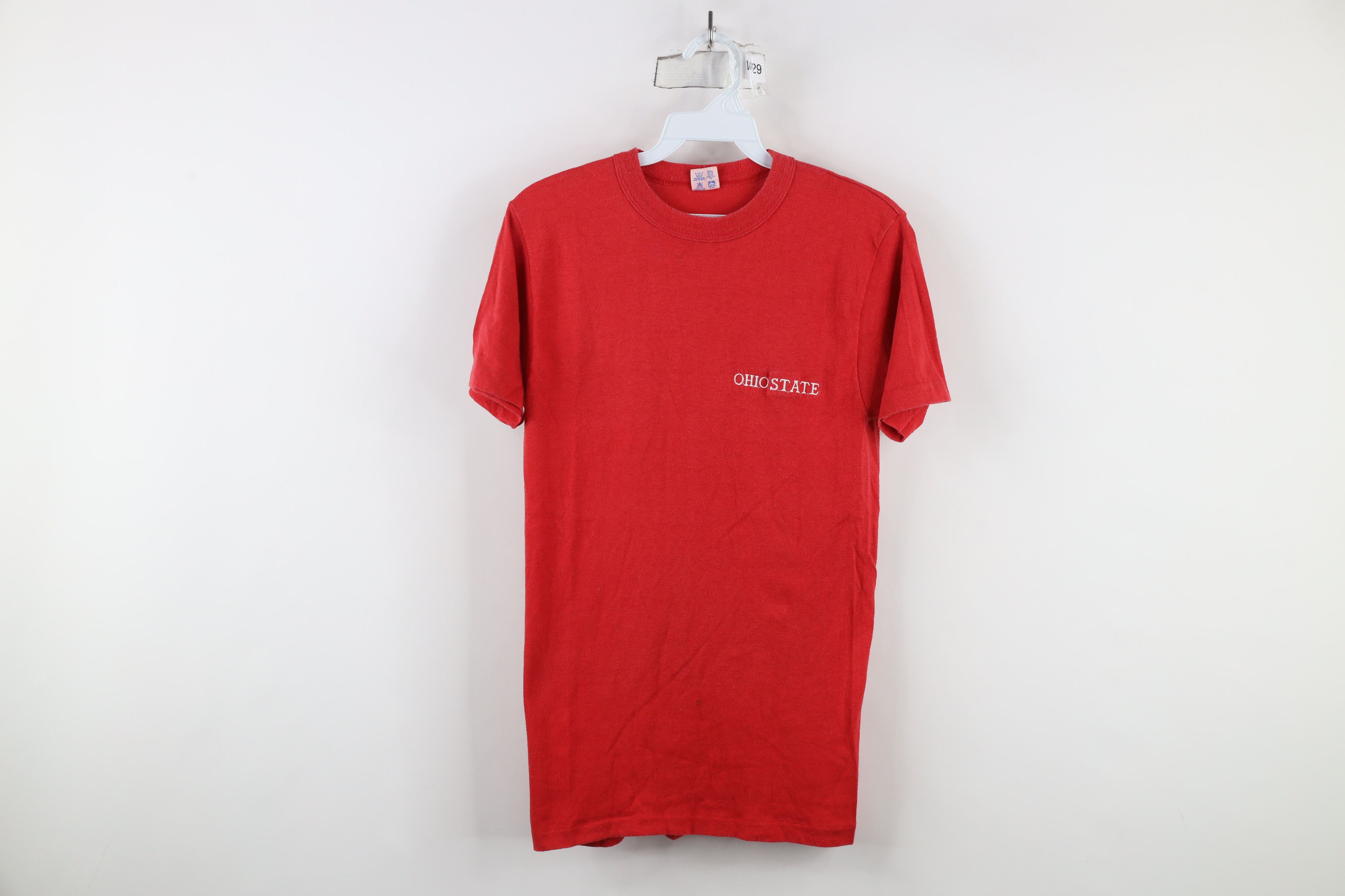 Champion × Vintage Vintage 80s Champion Ohio State University T-Shirt Red USA Size US M / EU 48-50 / 2 - 1 Thumbnail
