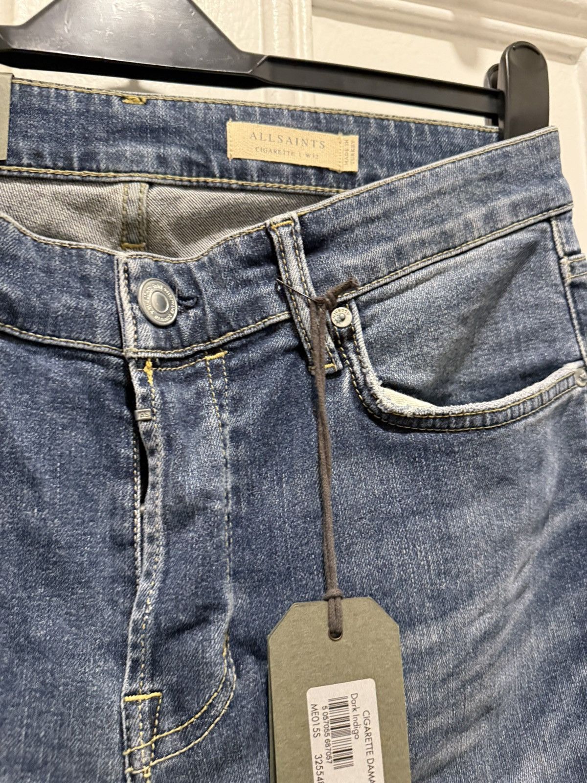 Allsaints Allsaints Cigarette Jeans Size US 32 / EU 48 - 2 Thumbnail